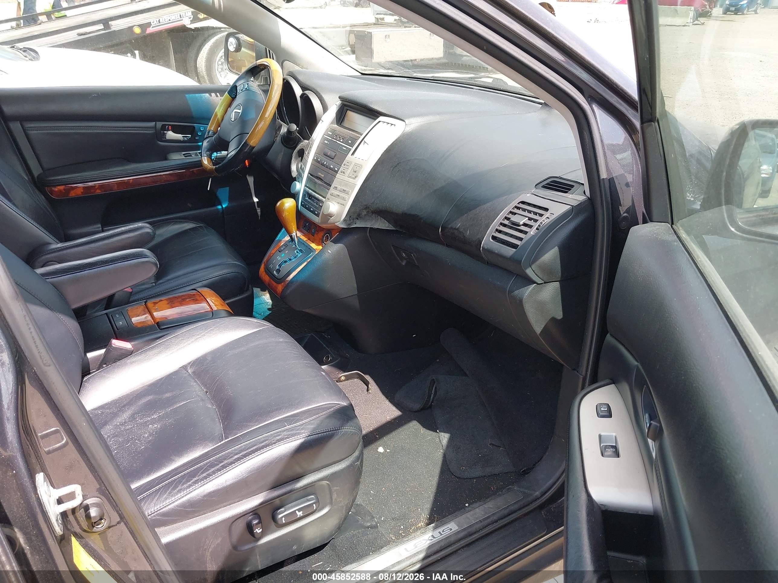 2005 Lexus Rx 330   Black vin: 2T2HA31U85C065562