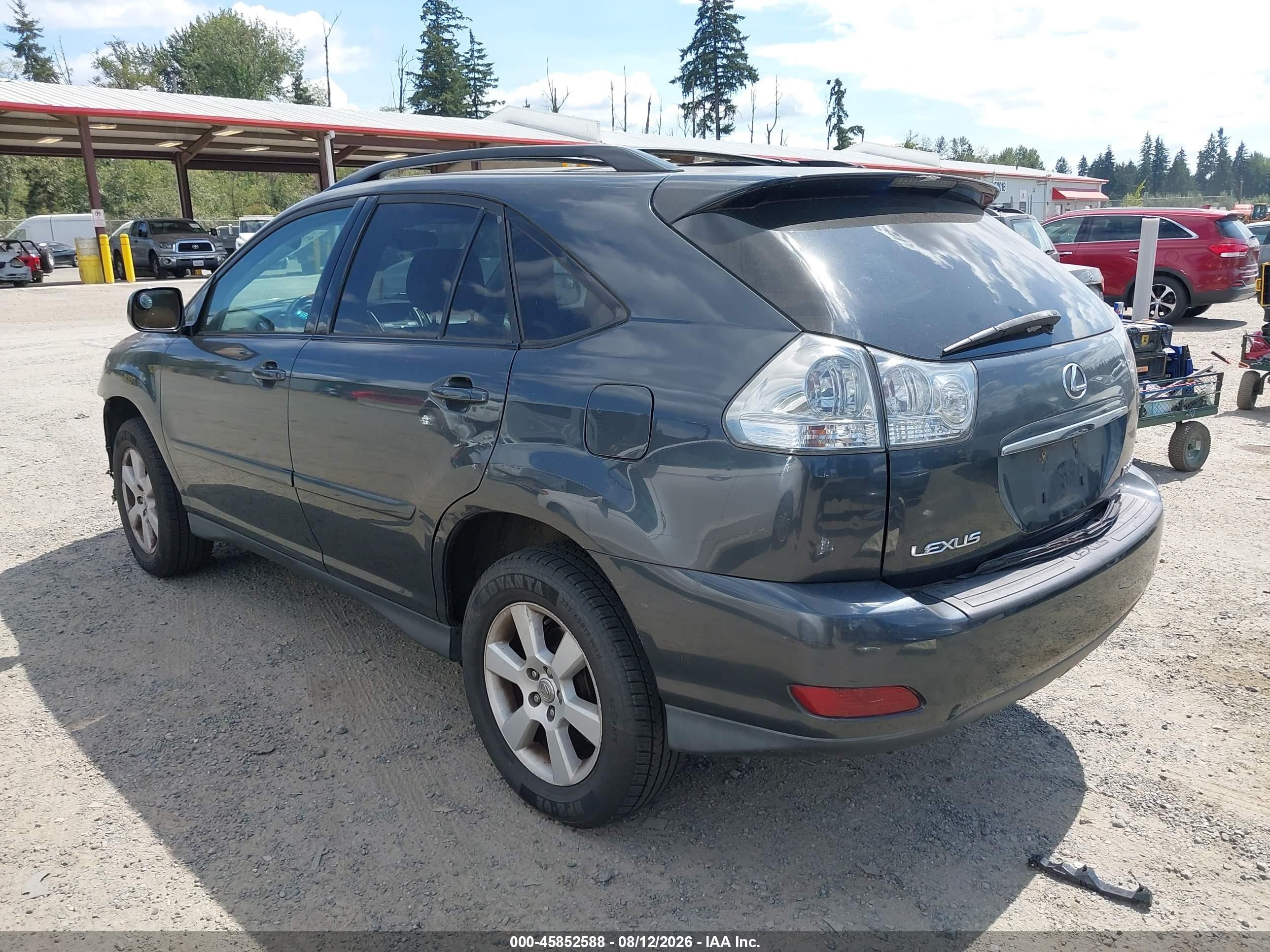 2005 Lexus Rx 330   Black vin: 2T2HA31U85C065562