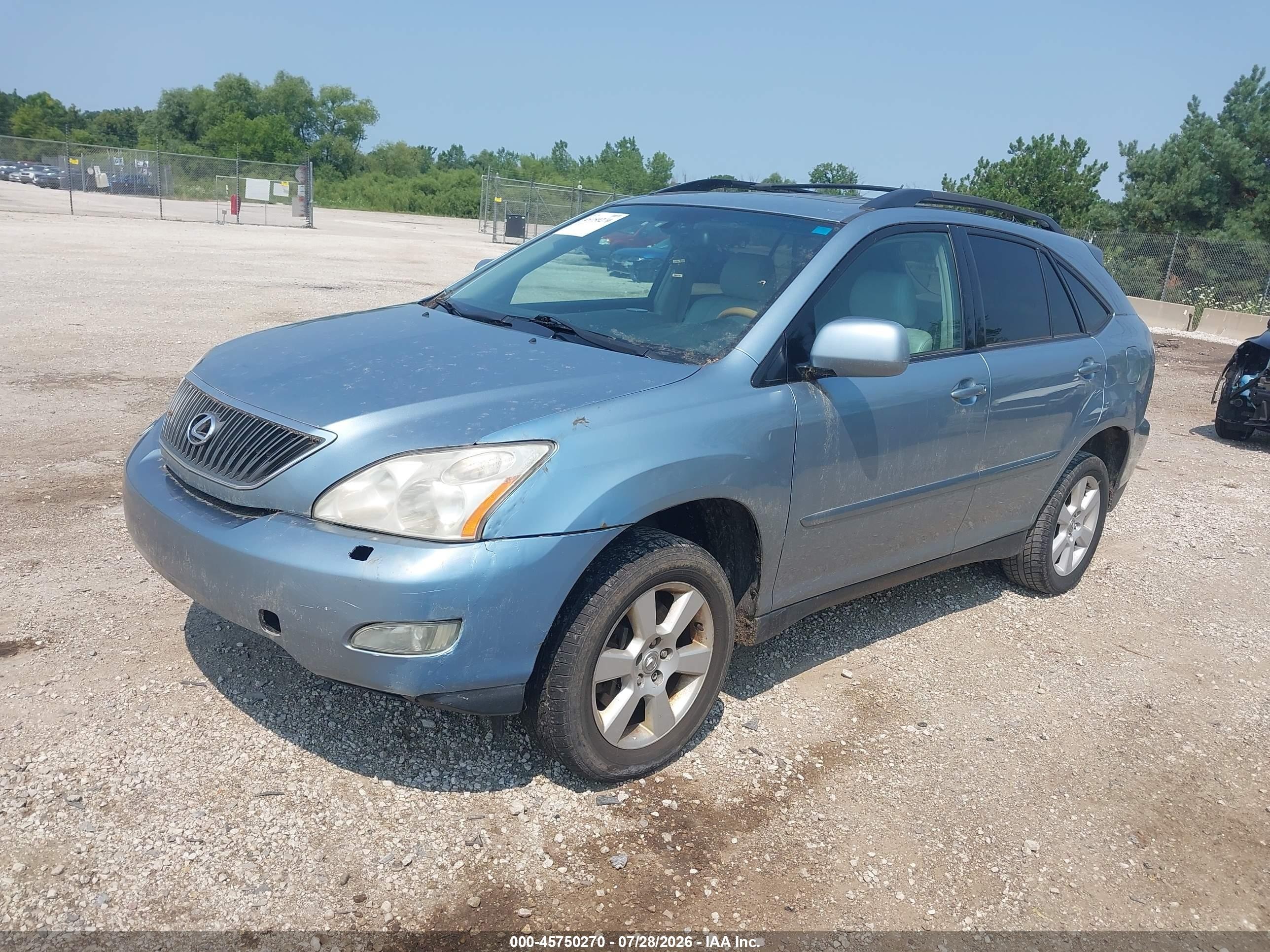 2006 Lexus Rx 330   Синий vin: 2T2HA31U86C095341