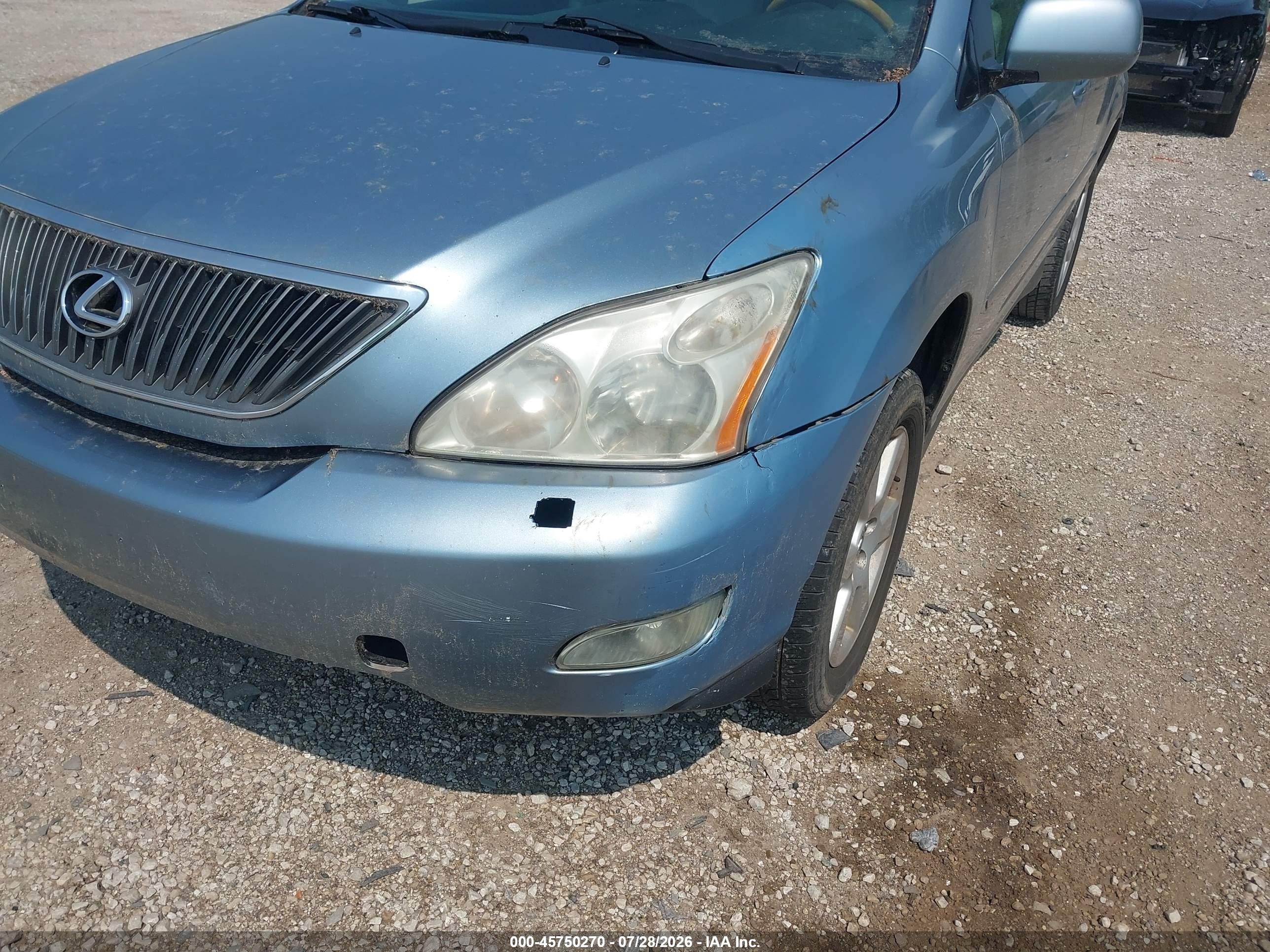 2006 Lexus Rx 330   Синий vin: 2T2HA31U86C095341