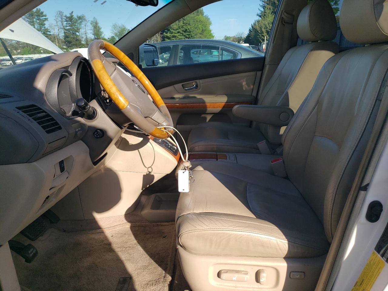 2006 Lexus Rx 330 White vin: 2T2HA31U86C100585
