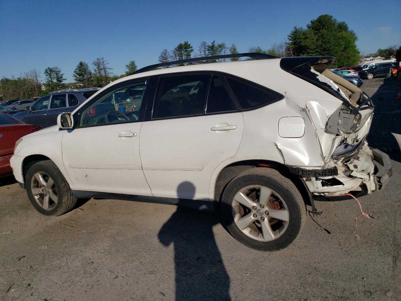 2006 Lexus Rx 330 White vin: 2T2HA31U86C100585