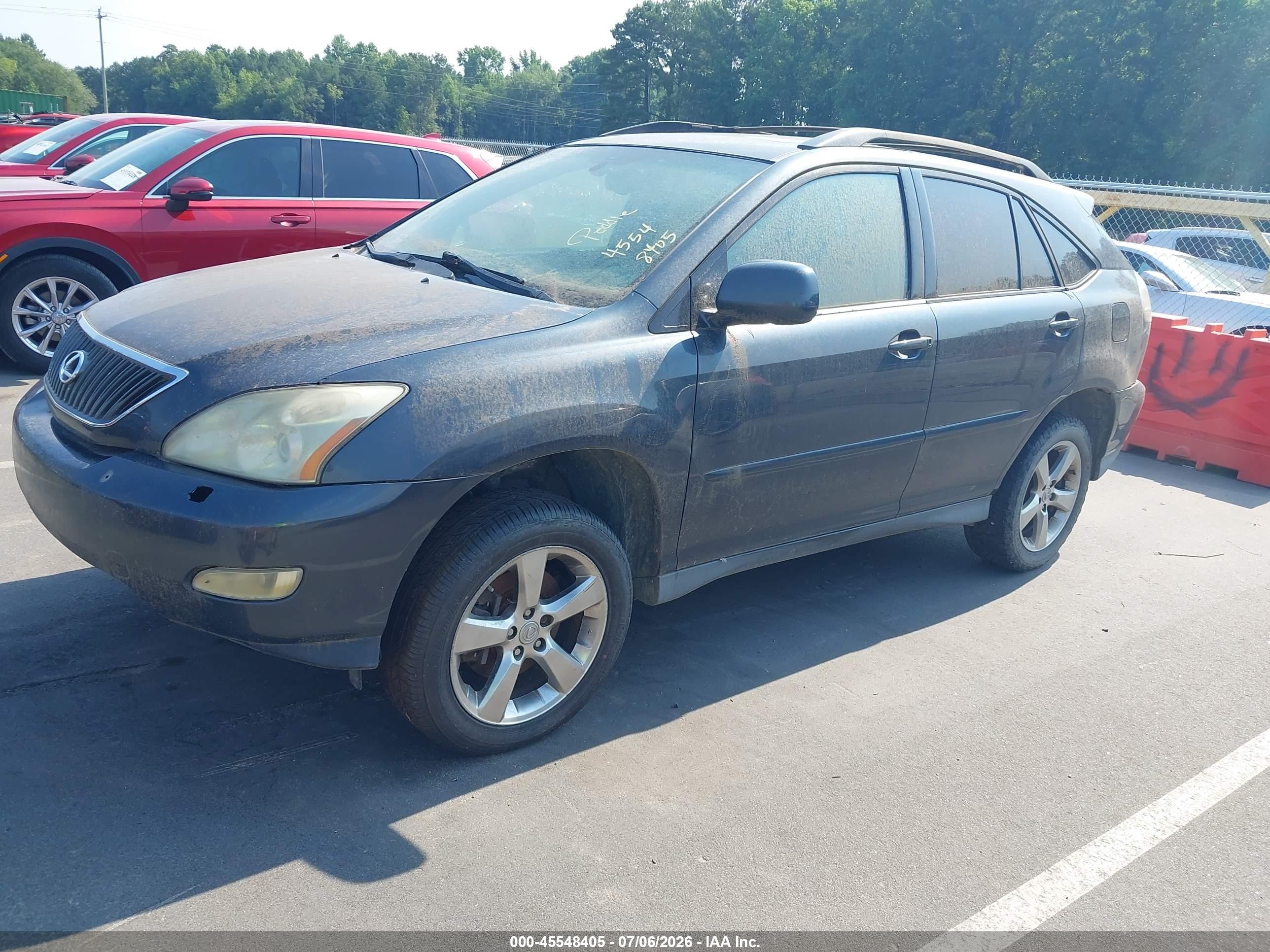 2006 Lexus Rx 330   Blue vin: 2T2HA31U86C103891
