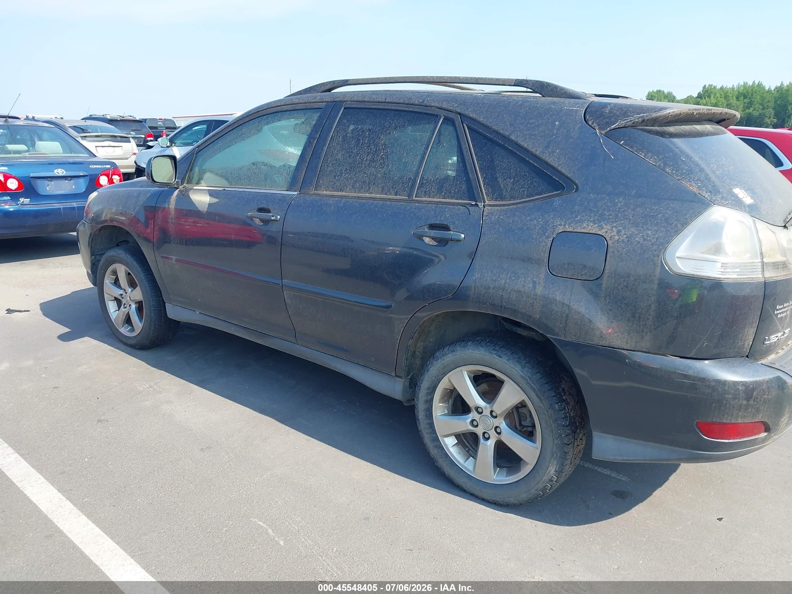 2006 Lexus Rx 330   Blue vin: 2T2HA31U86C103891
