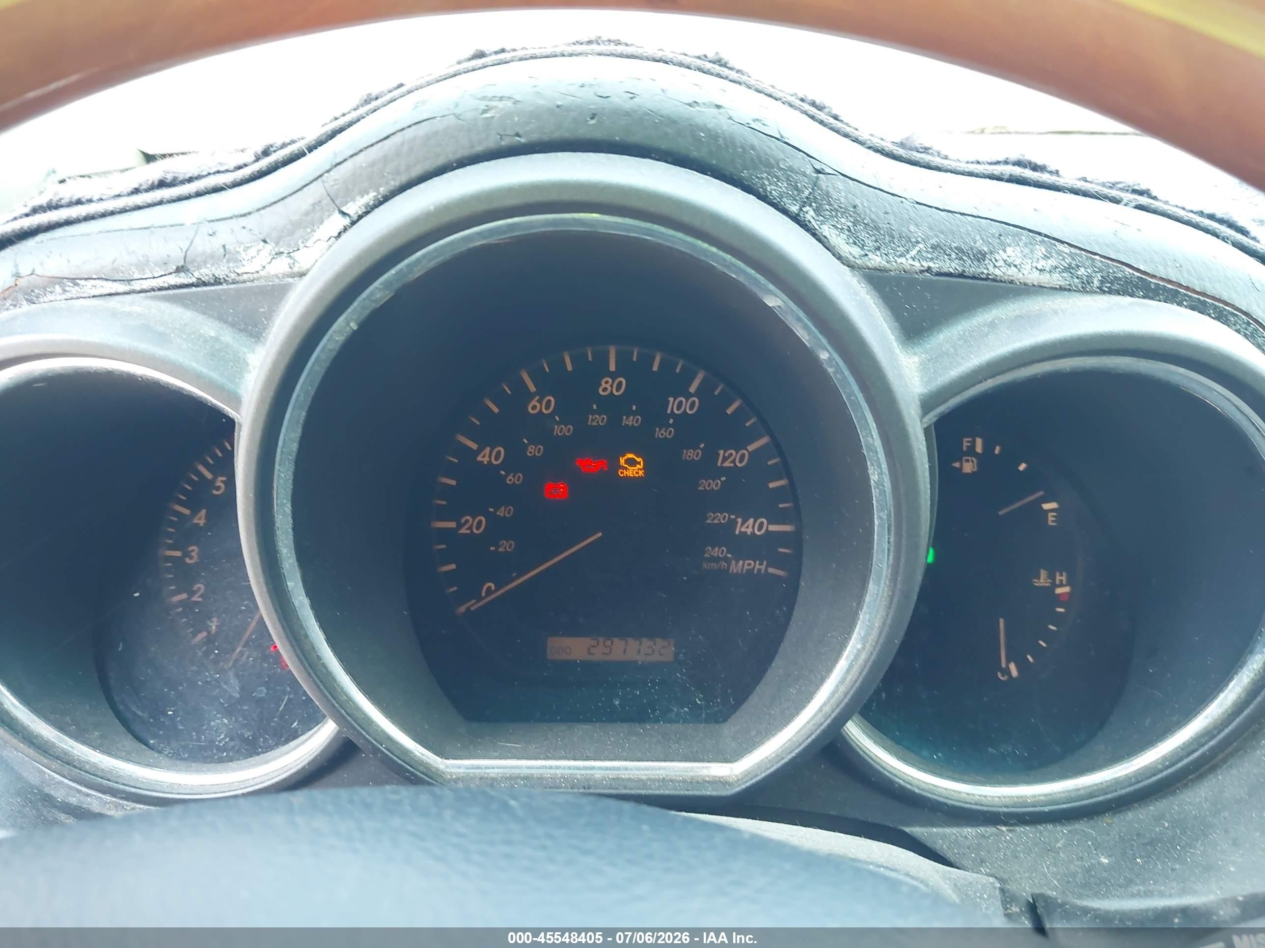 2006 Lexus Rx 330   Blue vin: 2T2HA31U86C103891
