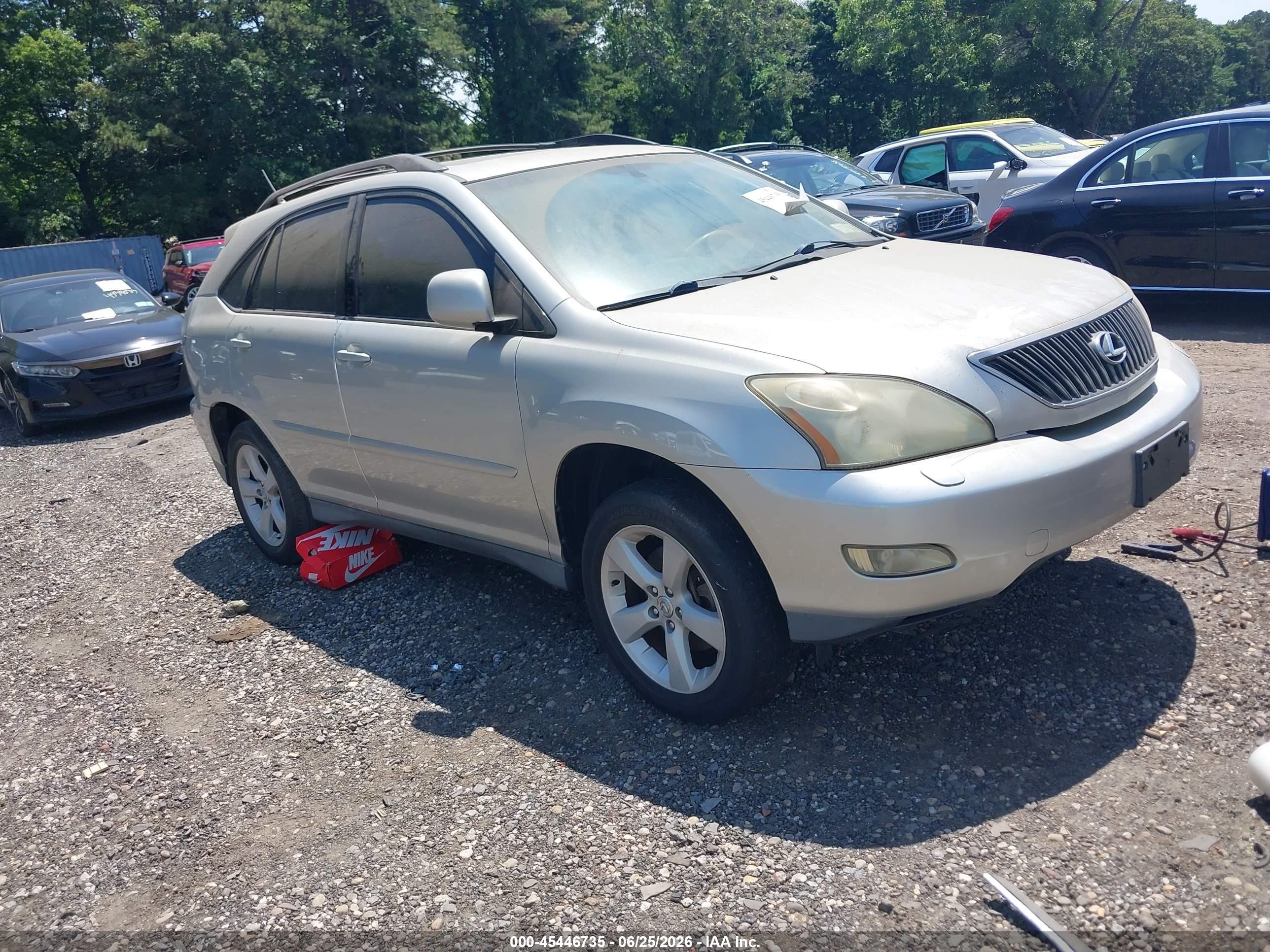 2004 Lexus Rx 330   Silver vin: 2T2HA31U94C004879