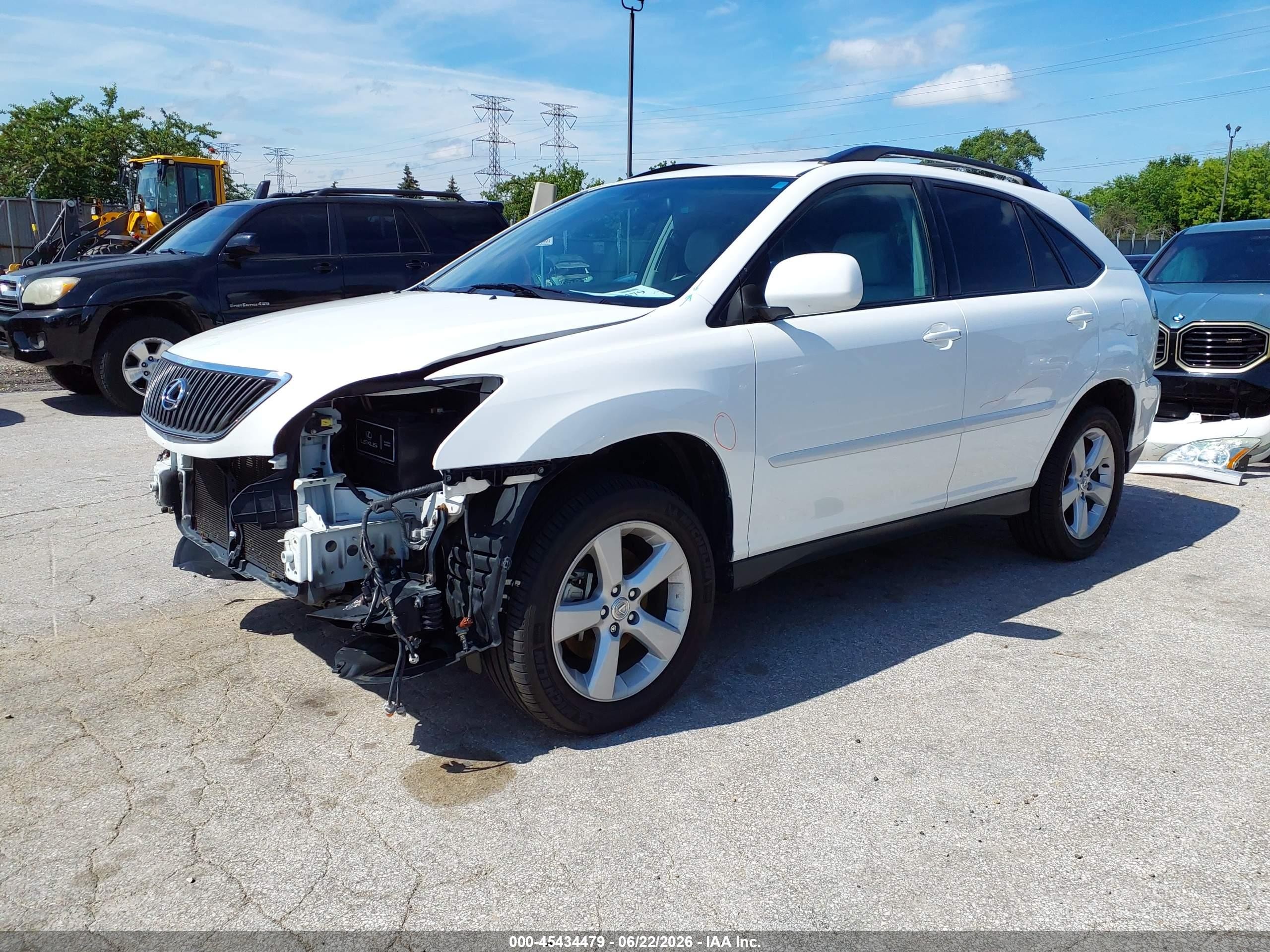 2004 Lexus Rx 330   White vin: 2T2HA31U94C015364