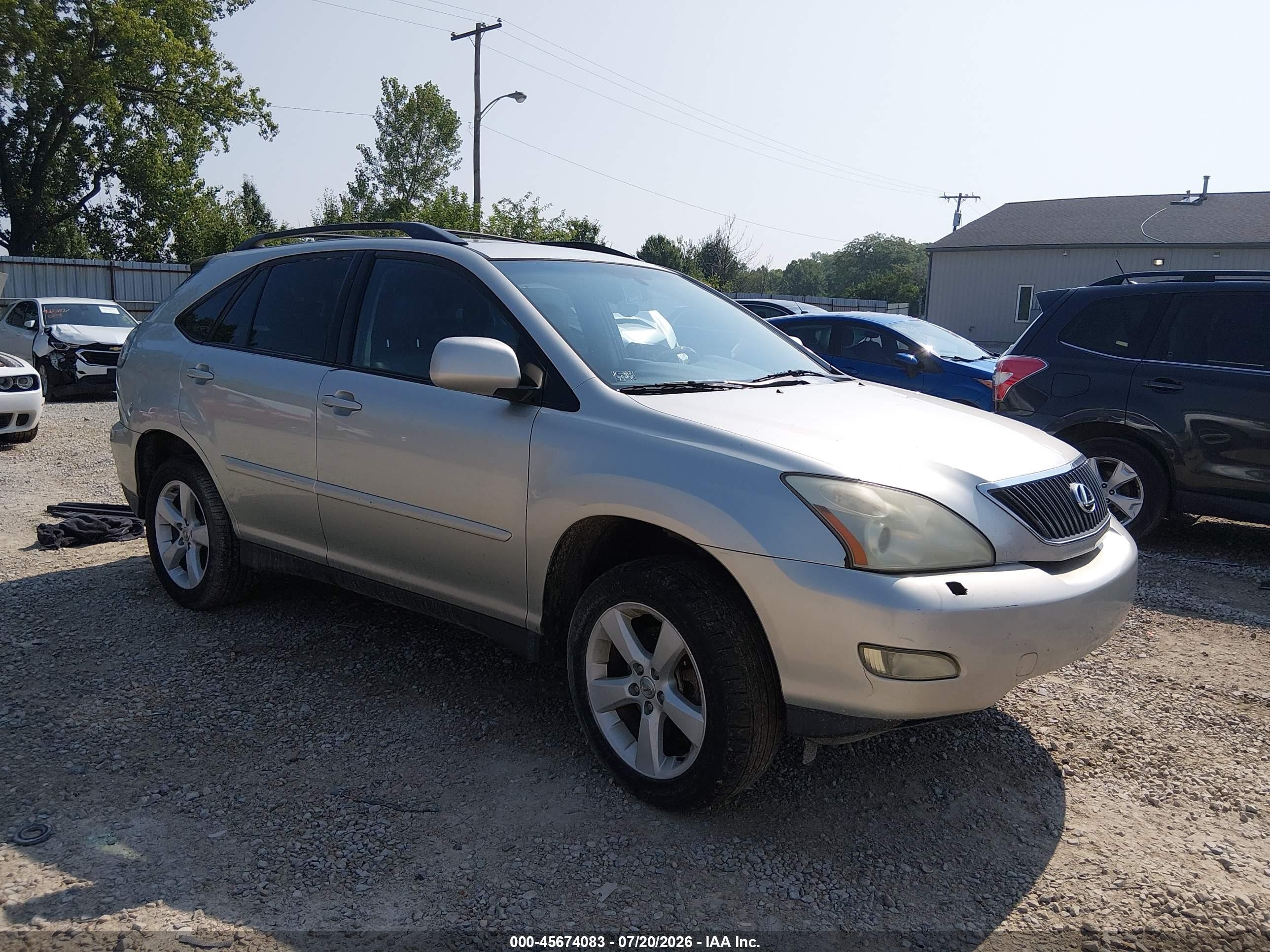2005 Lexus Rx 330   Silver vin: 2T2HA31U95C052948