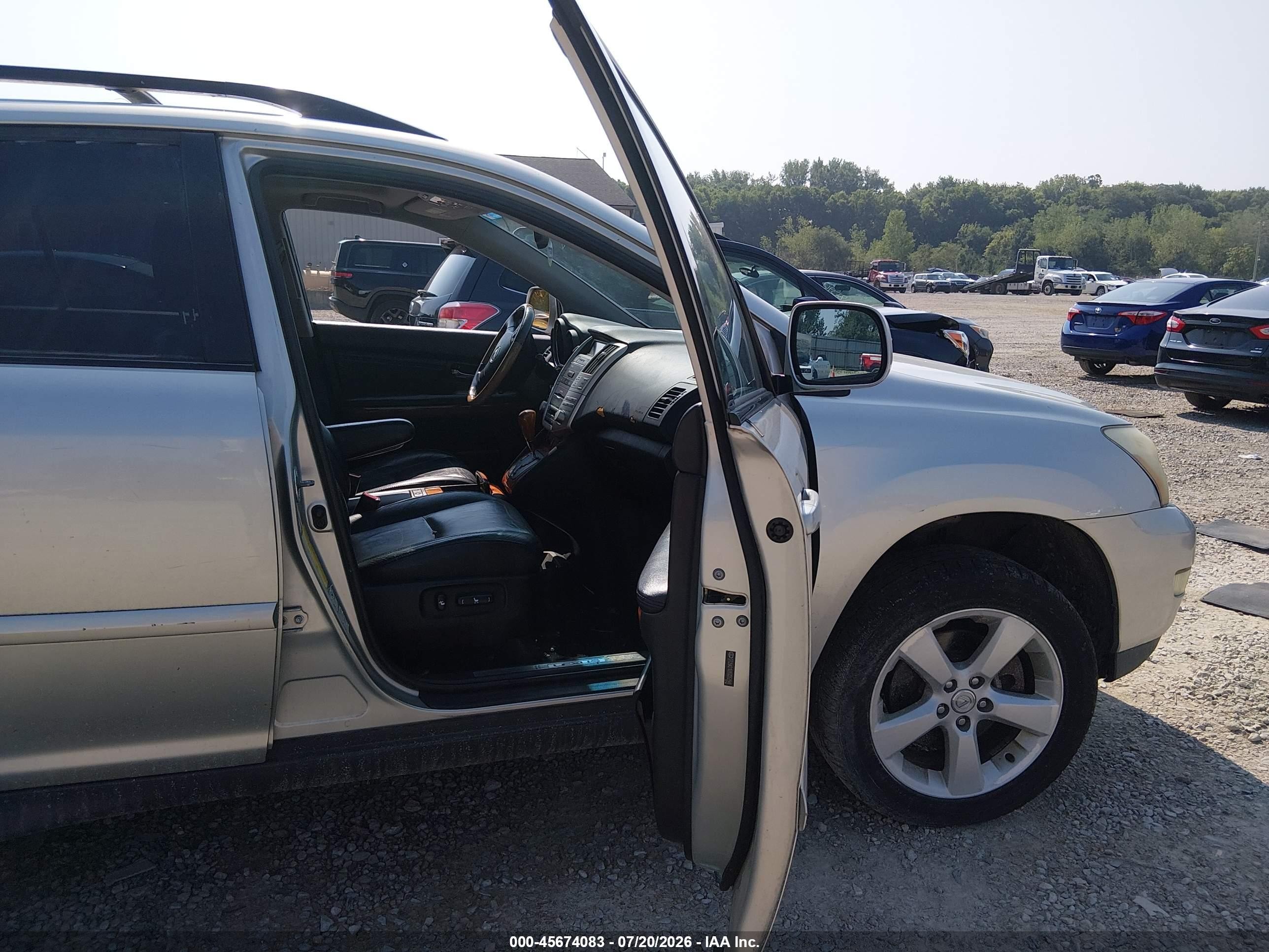 2005 Lexus Rx 330   Silver vin: 2T2HA31U95C052948