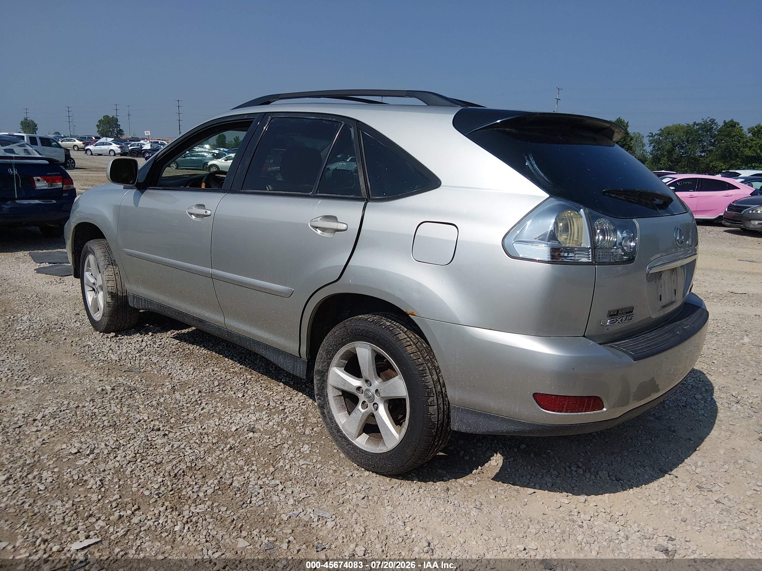 2005 Lexus Rx 330   Silver vin: 2T2HA31U95C052948