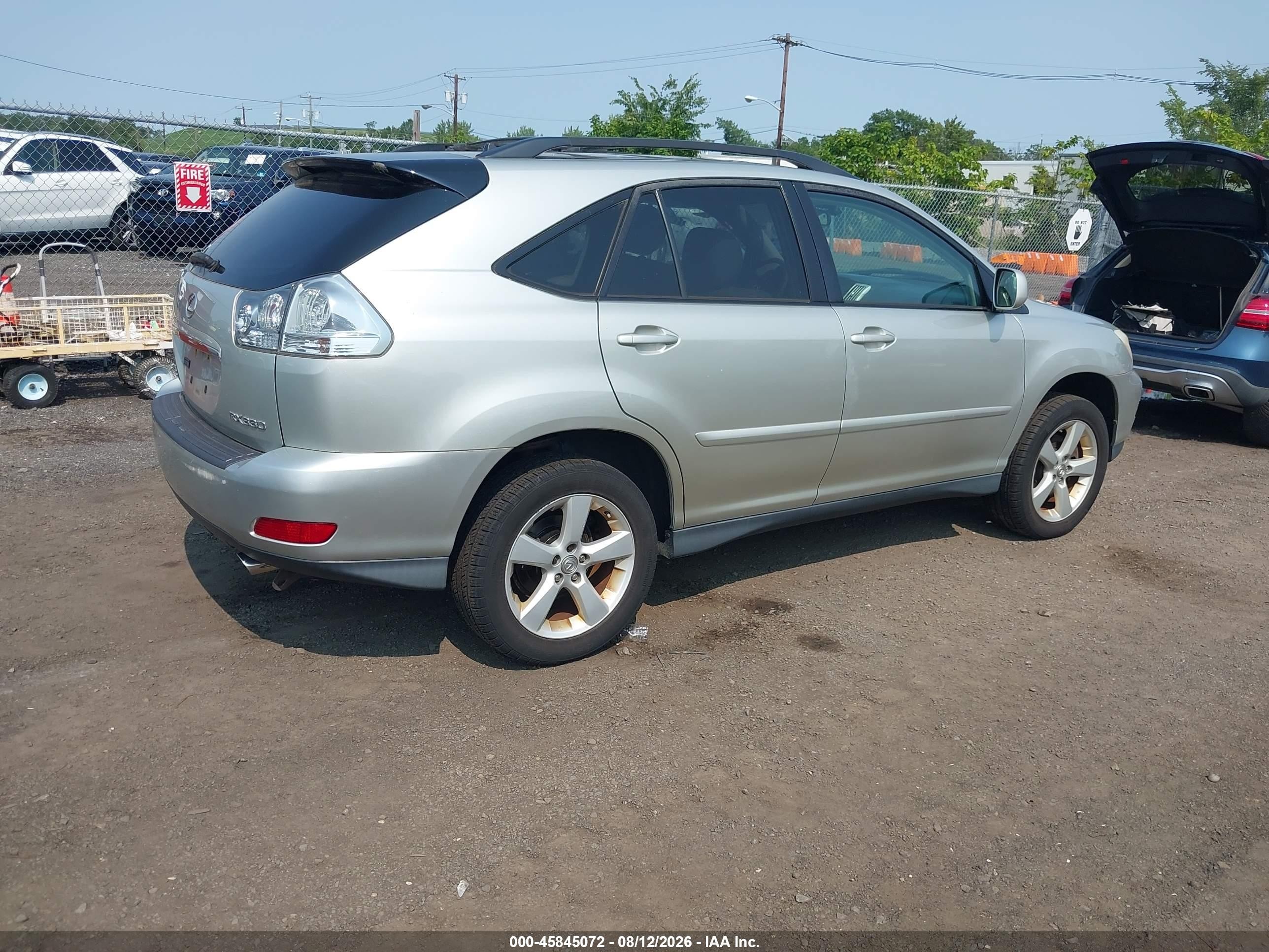 2005 Lexus Rx 330 Silver vin: 2T2HA31U95C054067