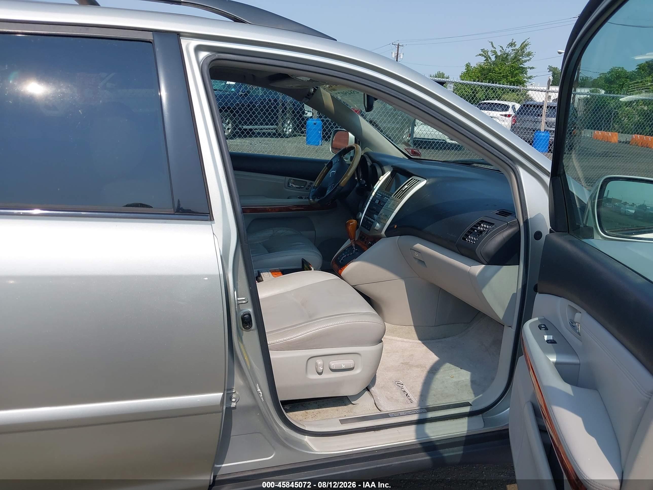 2005 Lexus Rx 330 Silver vin: 2T2HA31U95C054067