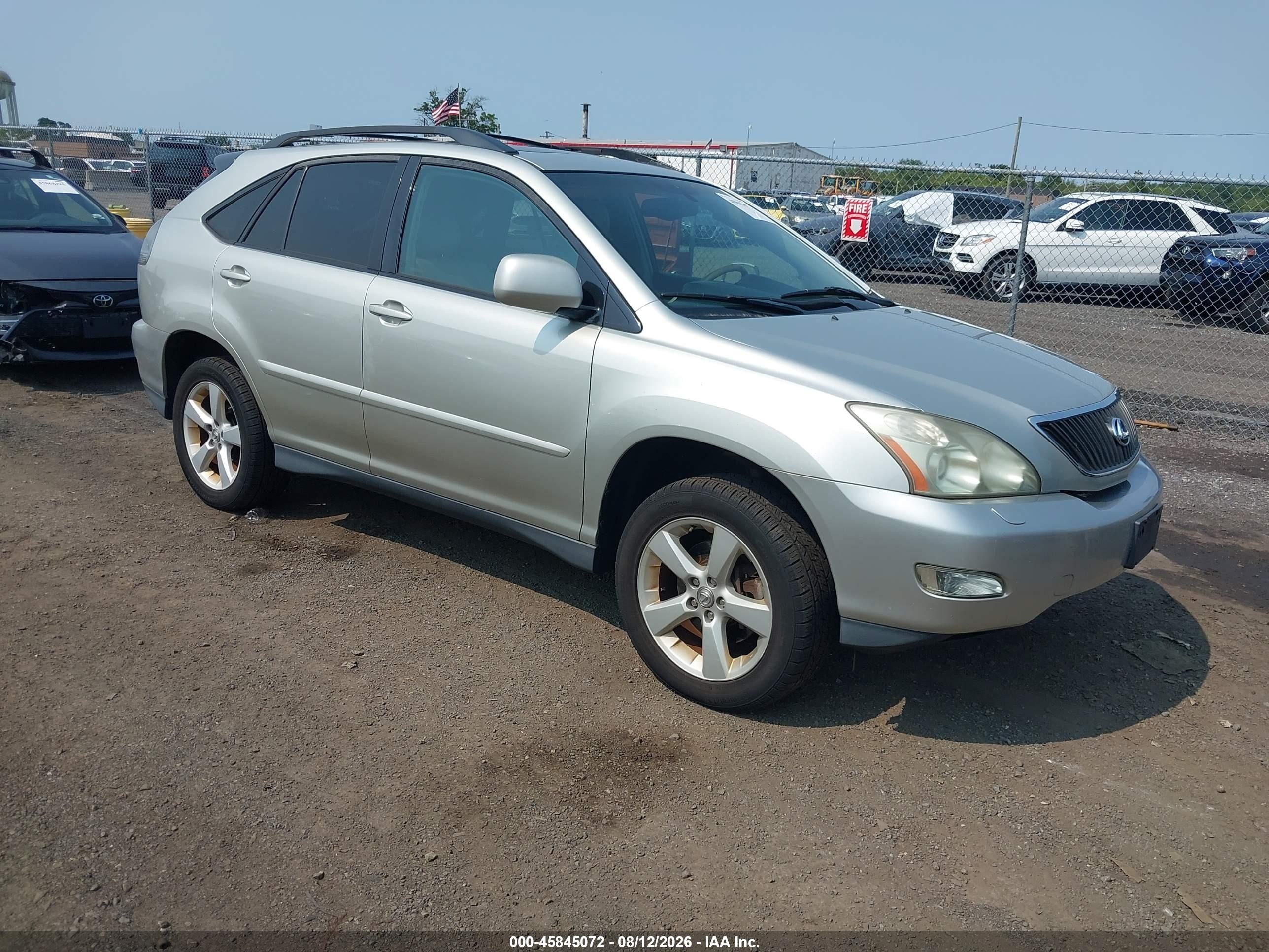 2005 Lexus Rx 330 Silver vin: 2T2HA31U95C054067