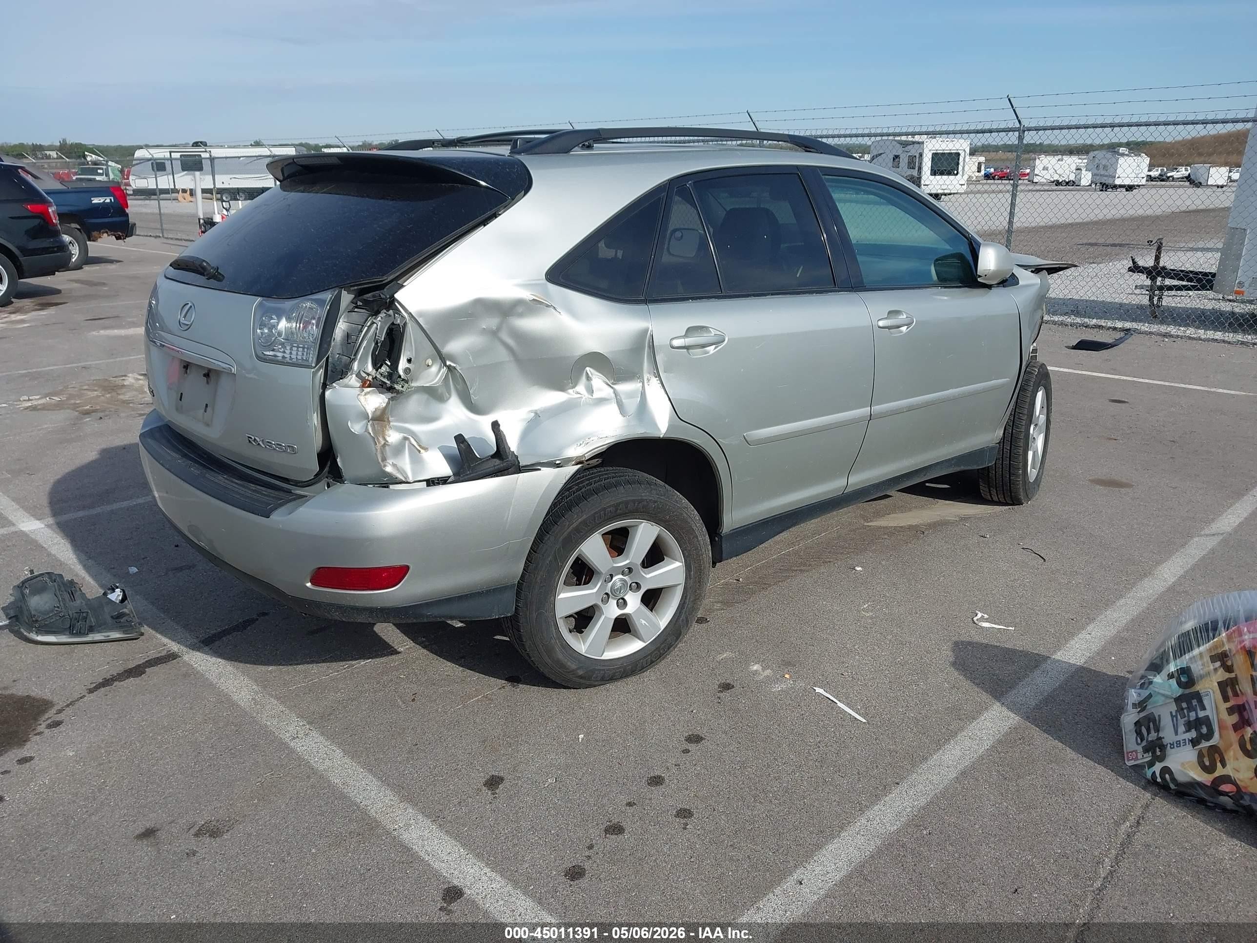 2005 Lexus Rx 330   Silver vin: 2T2HA31U95C065103