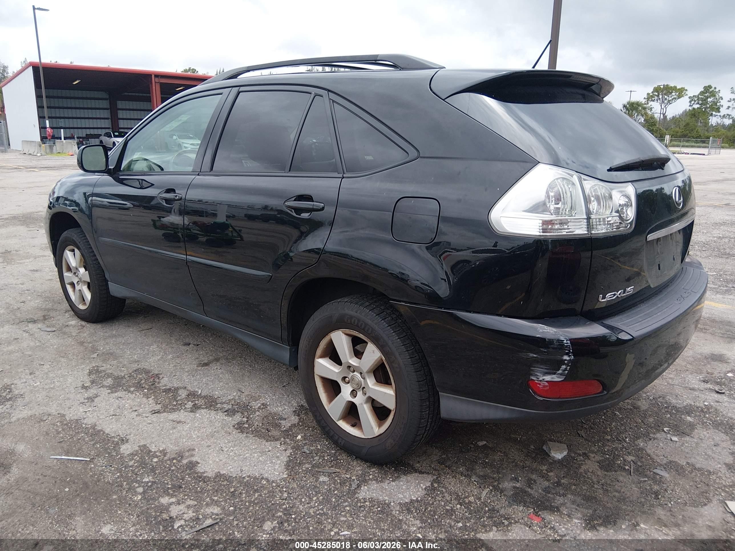 2005 Lexus Rx 330   Black vin: 2T2HA31U95C068759