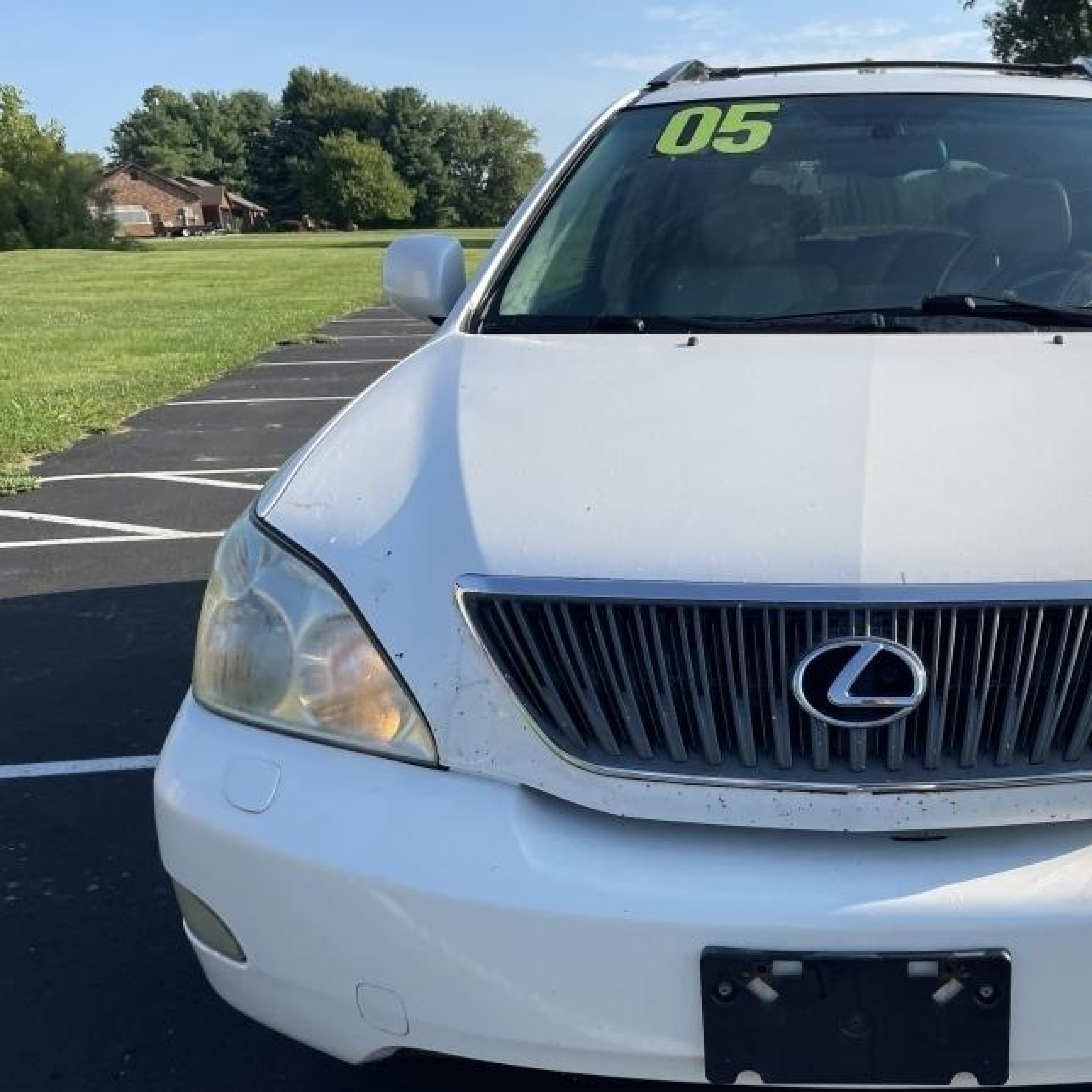 2005 Lexus Rx 330   White vin: 2T2HA31U95C074397