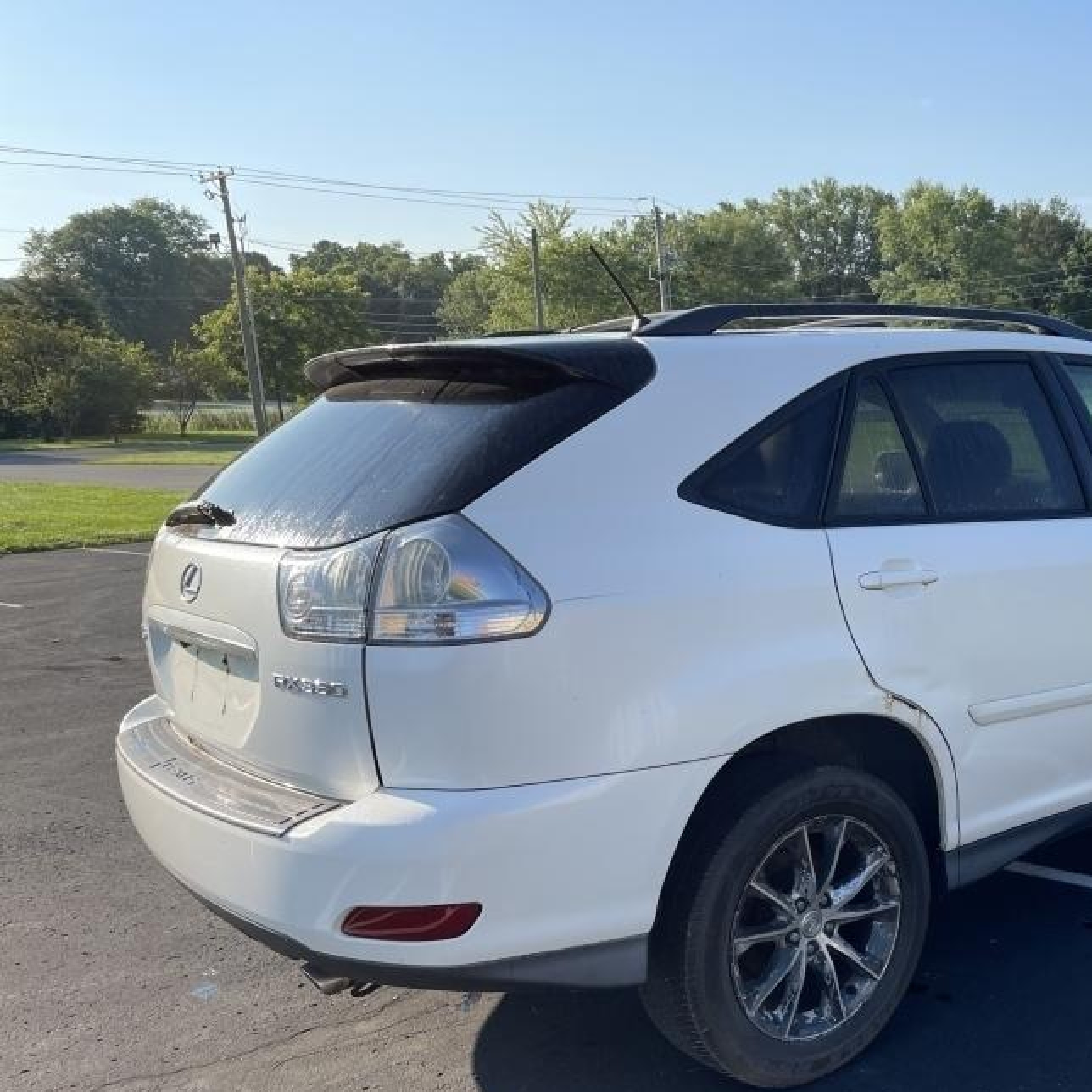 2005 Lexus Rx 330   White vin: 2T2HA31U95C074397