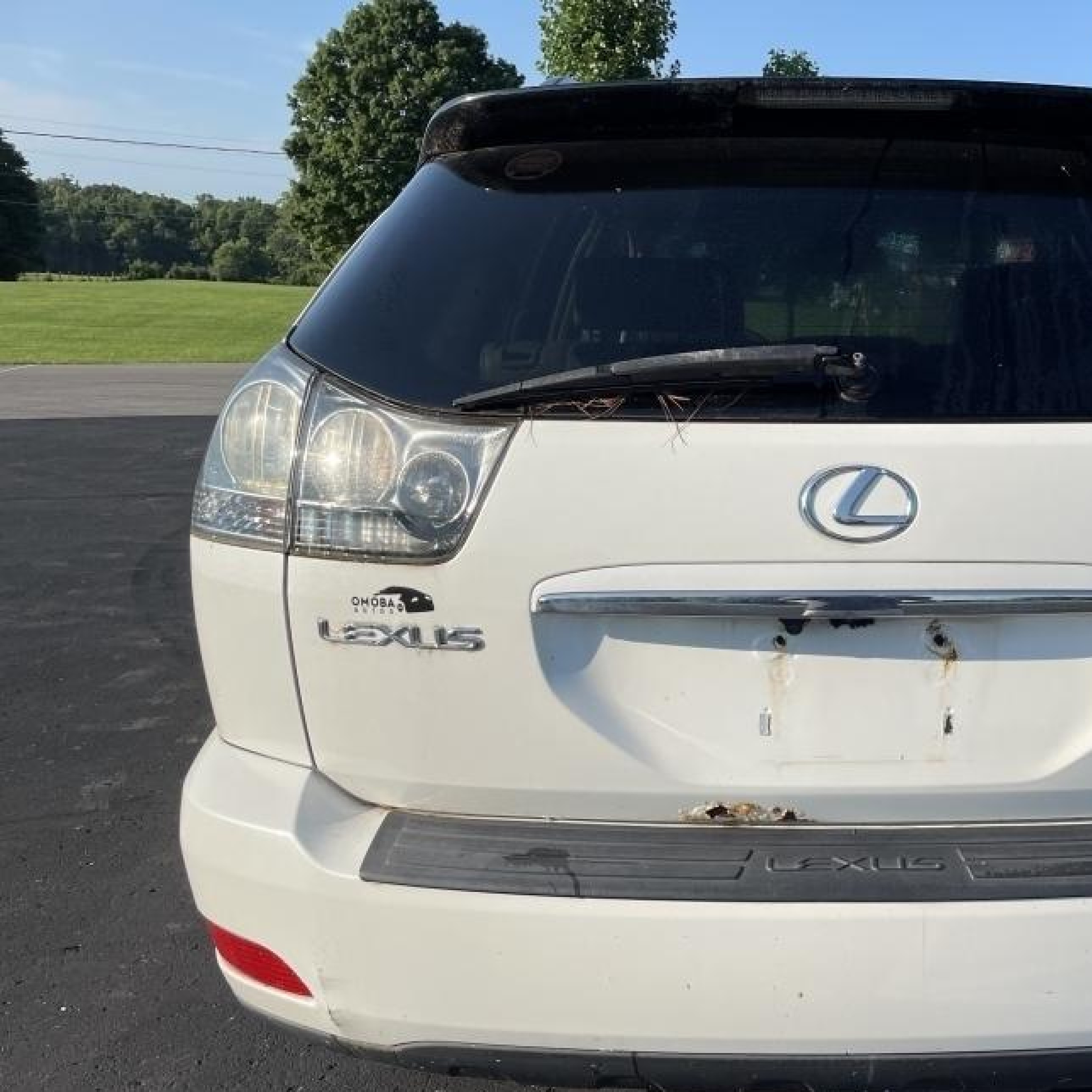 2005 Lexus Rx 330   White vin: 2T2HA31U95C074397
