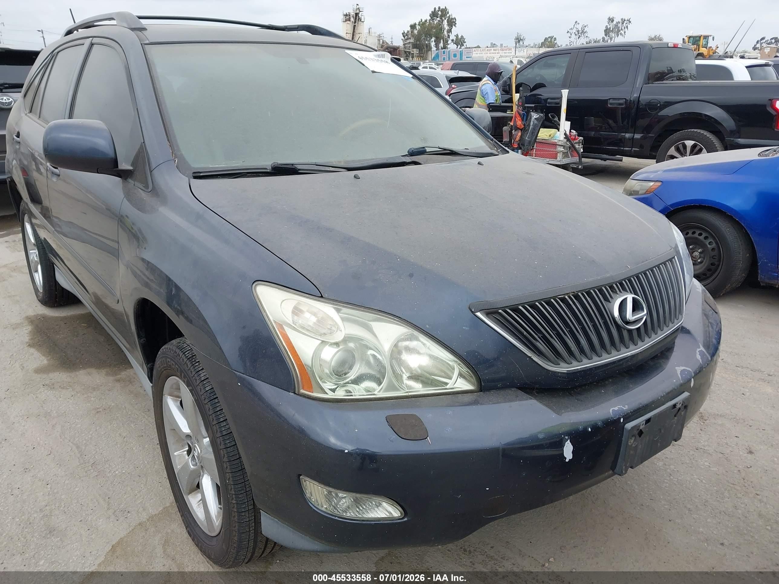 2005 Lexus Rx 330   Blue vin: 2T2HA31U95C079714