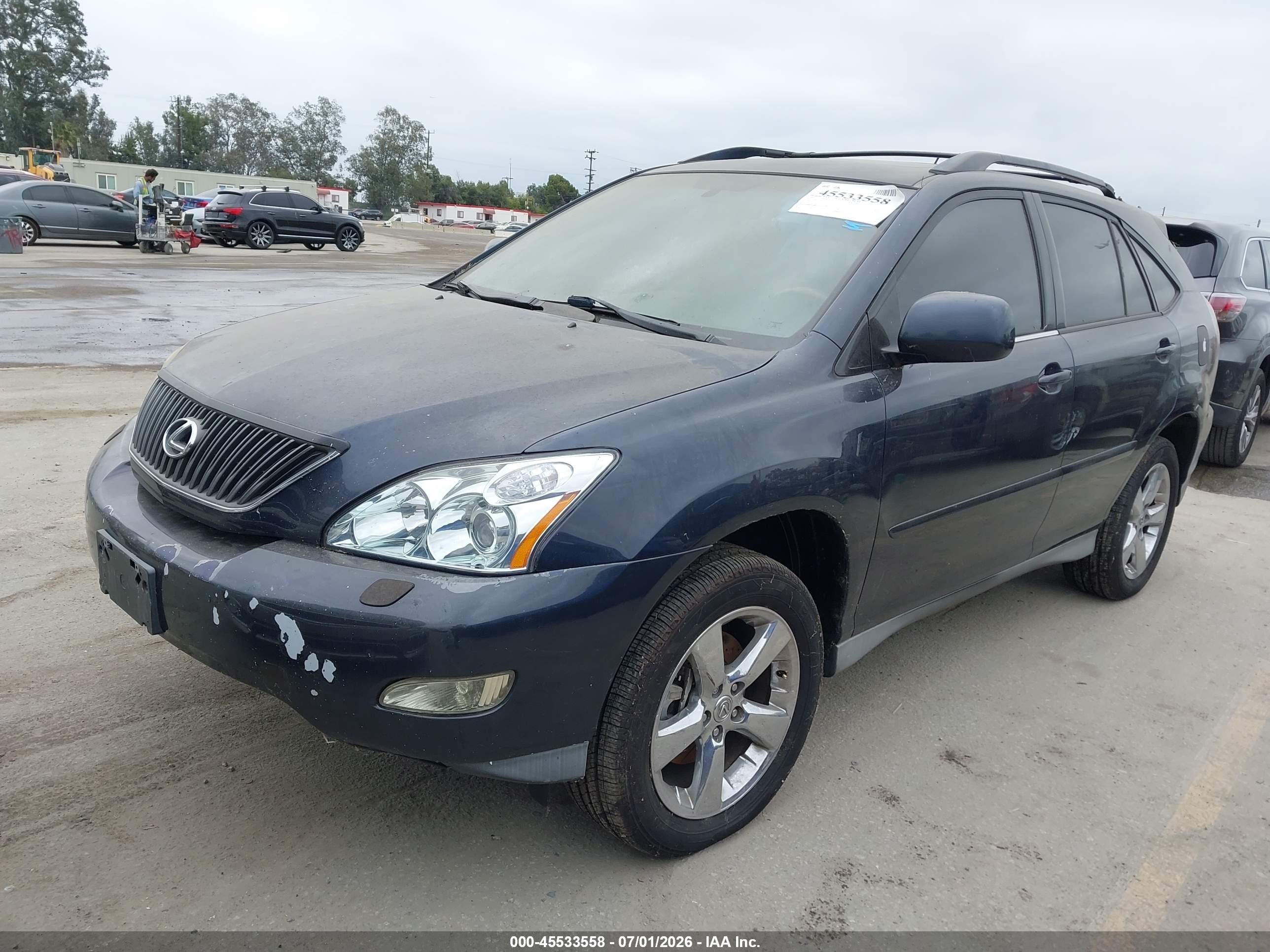 2005 Lexus Rx 330   Blue vin: 2T2HA31U95C079714