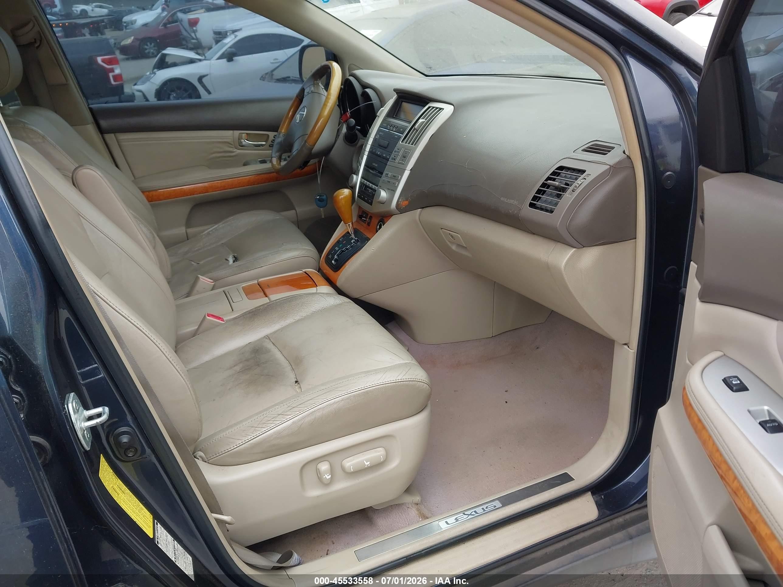 2005 Lexus Rx 330   Blue vin: 2T2HA31U95C079714