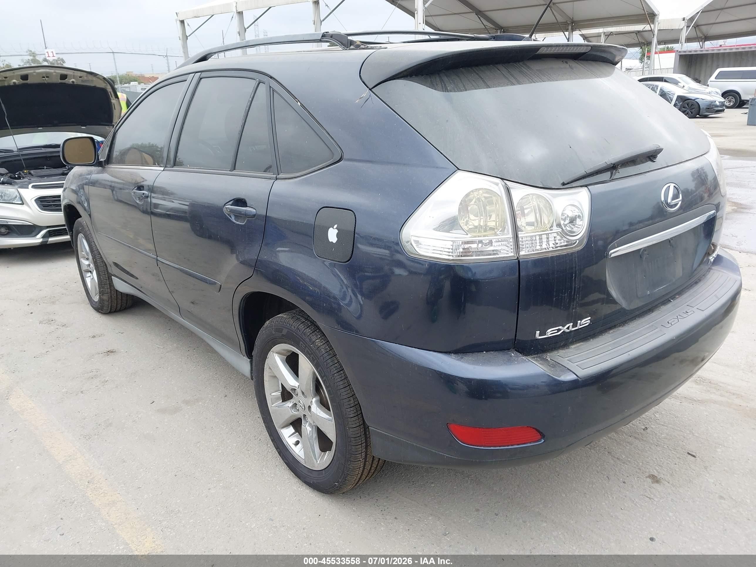 2005 Lexus Rx 330   Blue vin: 2T2HA31U95C079714
