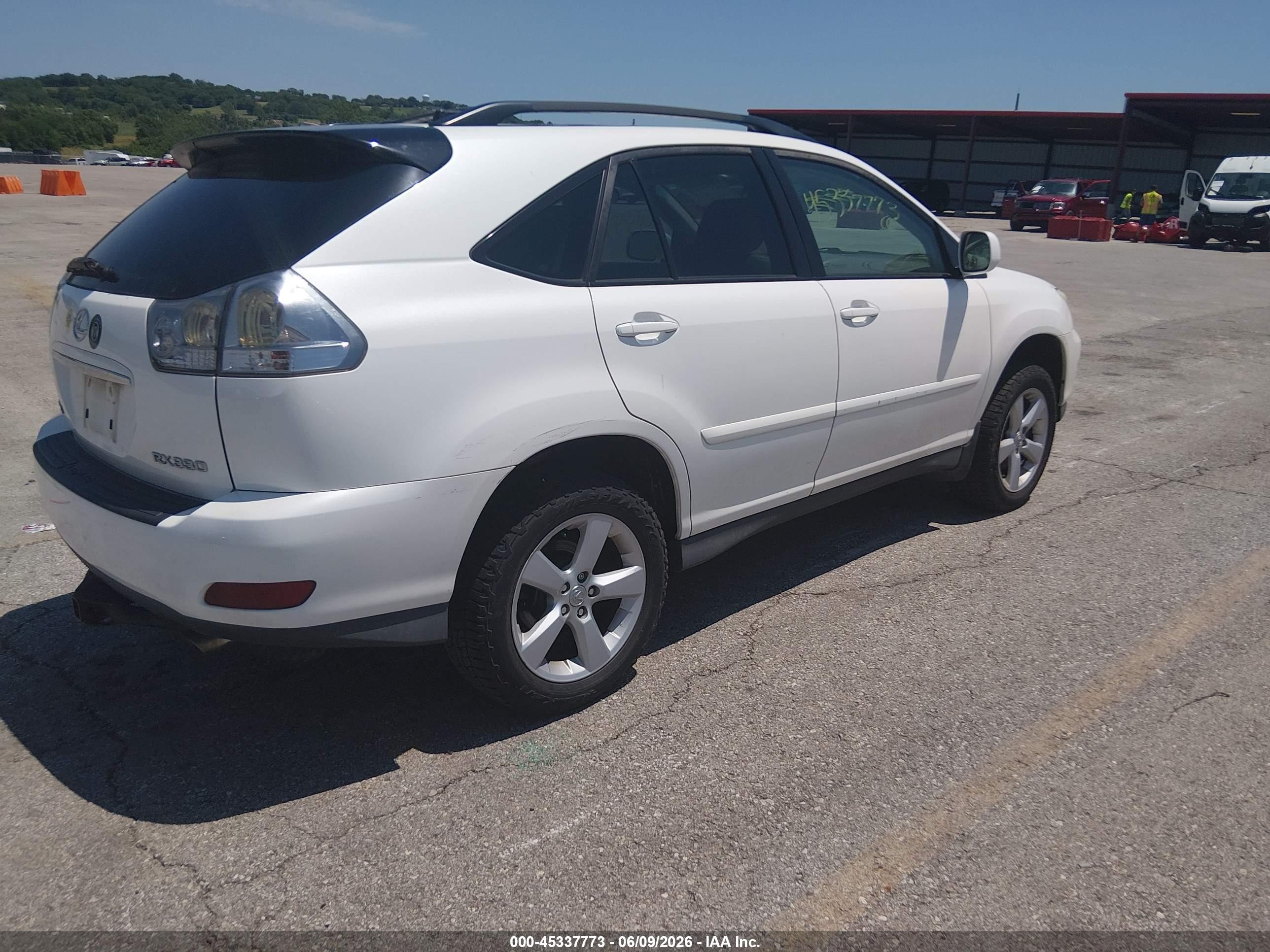 2006 Lexus Rx 330   White vin: 2T2HA31U96C106850