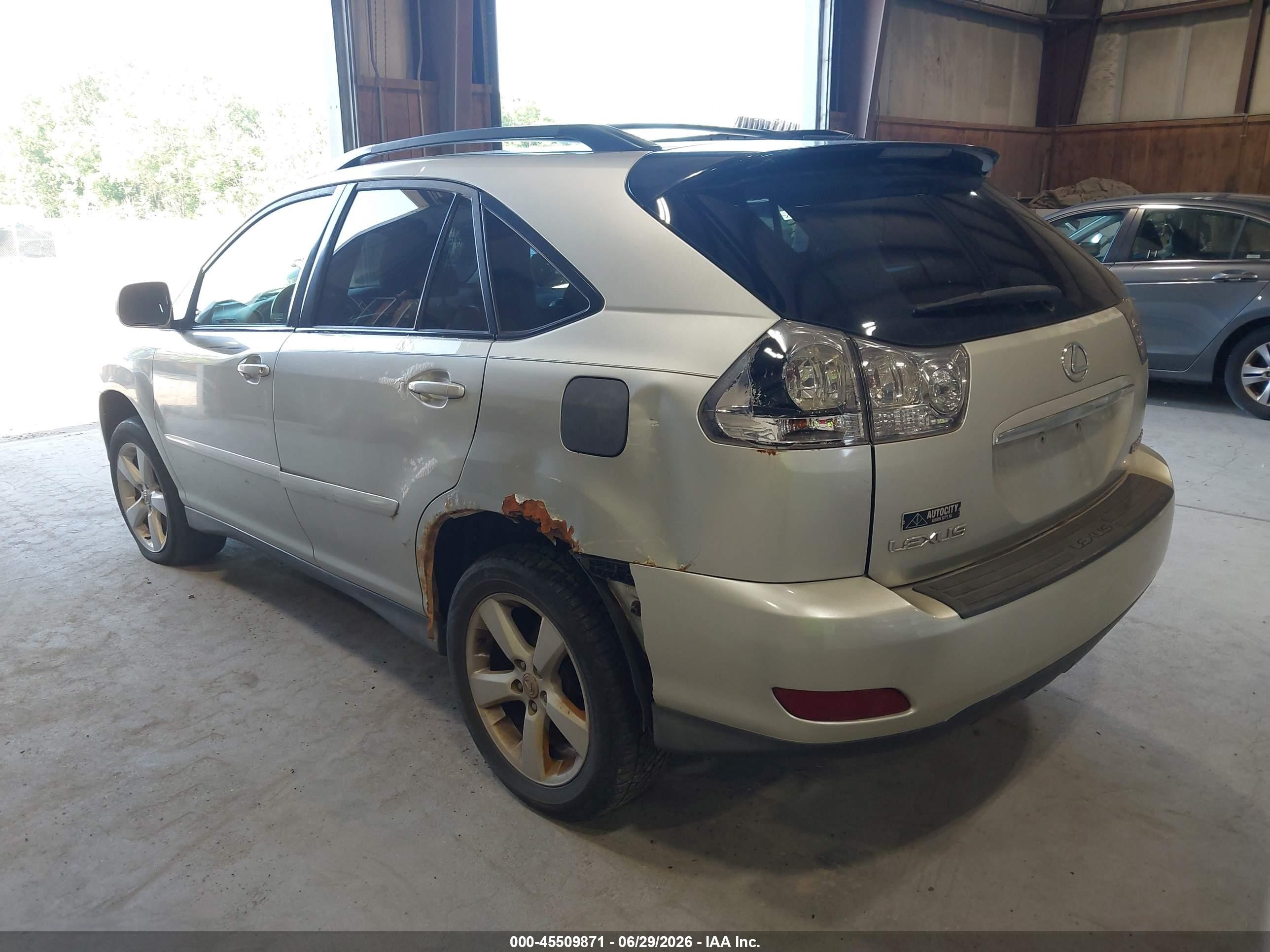 2006 Lexus Rx 330 Silver vin: 2T2HA31U96C108582