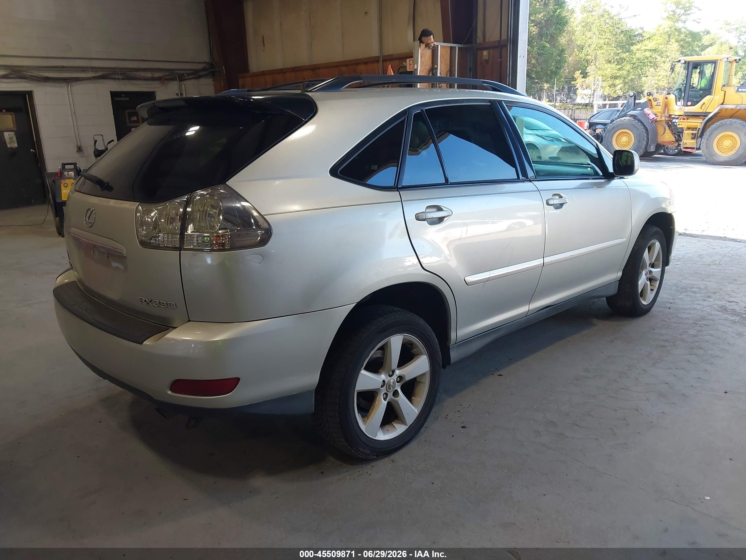 2006 Lexus Rx 330 Silver vin: 2T2HA31U96C108582