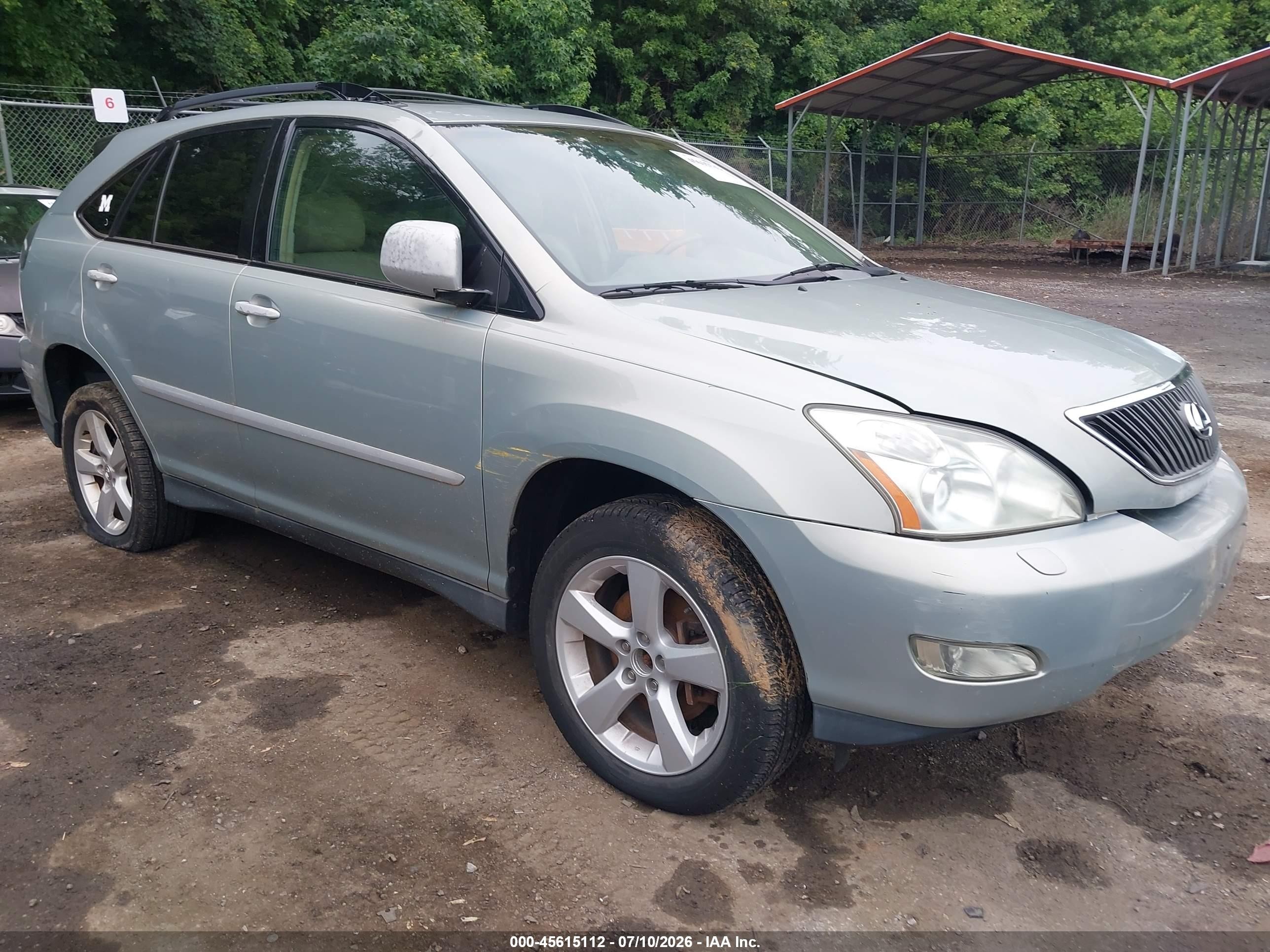 2004 Lexus Rx 330   Silver vin: 2T2HA31UX4C017379