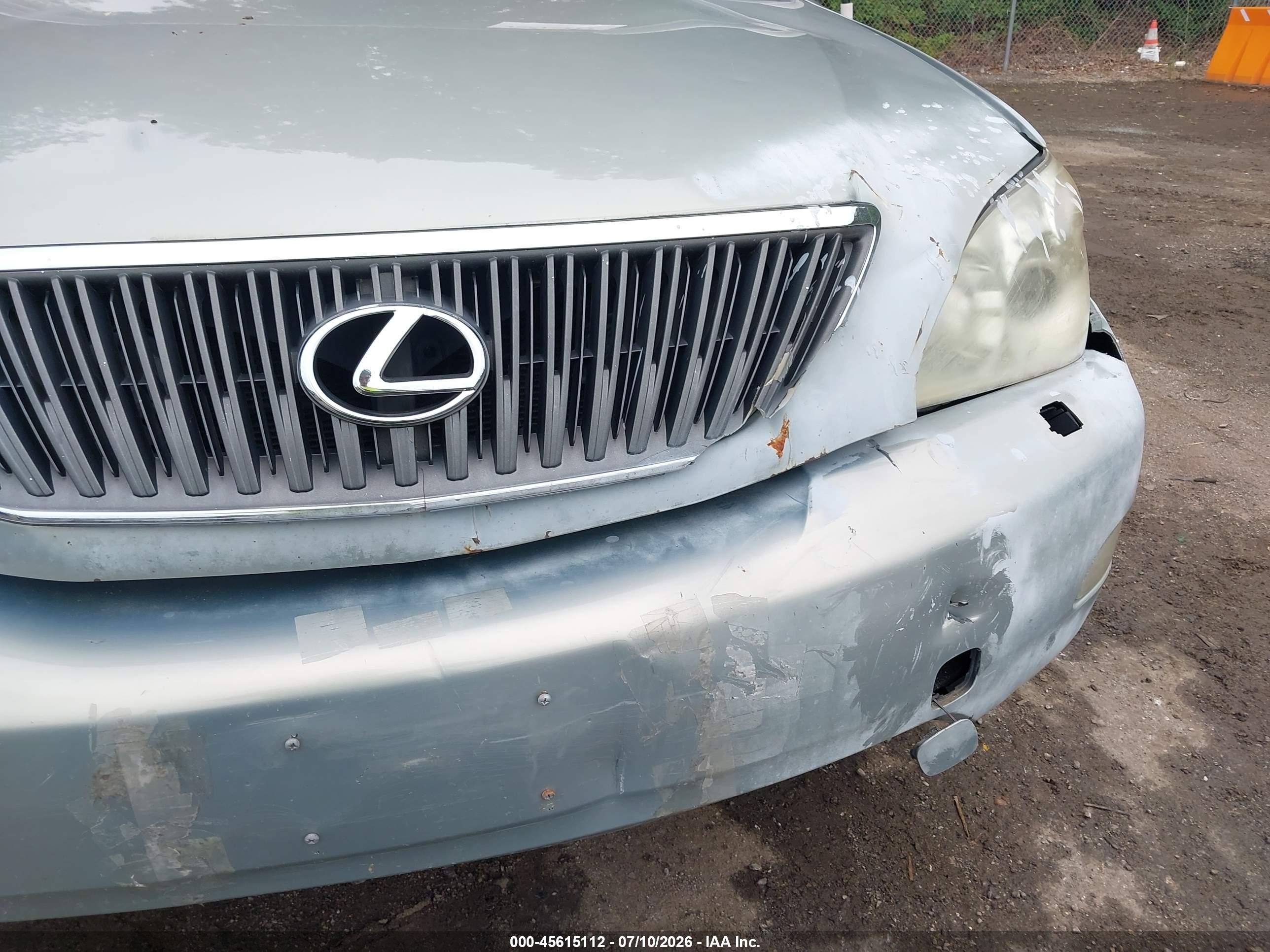 2004 Lexus Rx 330   Silver vin: 2T2HA31UX4C017379