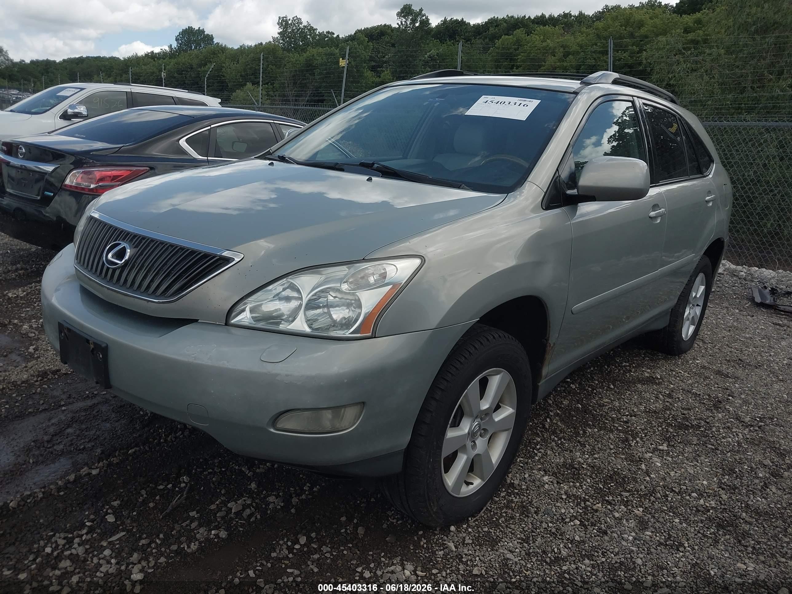2004 Lexus Rx 330   Gray vin: 2T2HA31UX4C028009