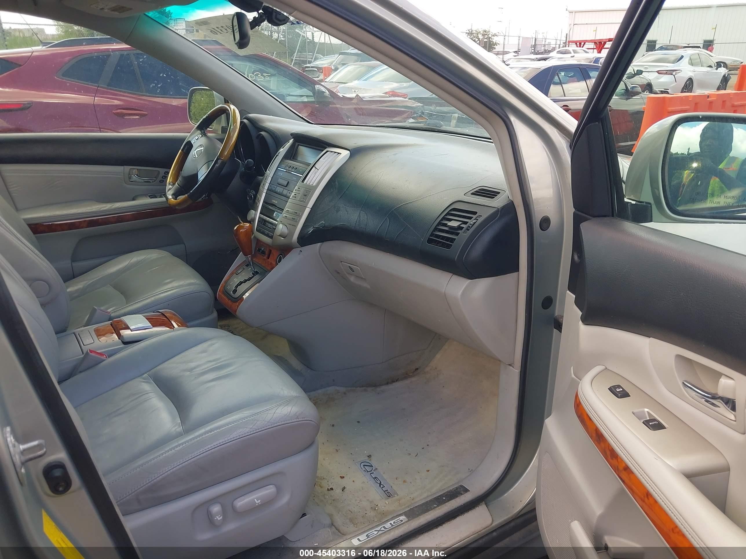 2004 Lexus Rx 330   Gray vin: 2T2HA31UX4C028009