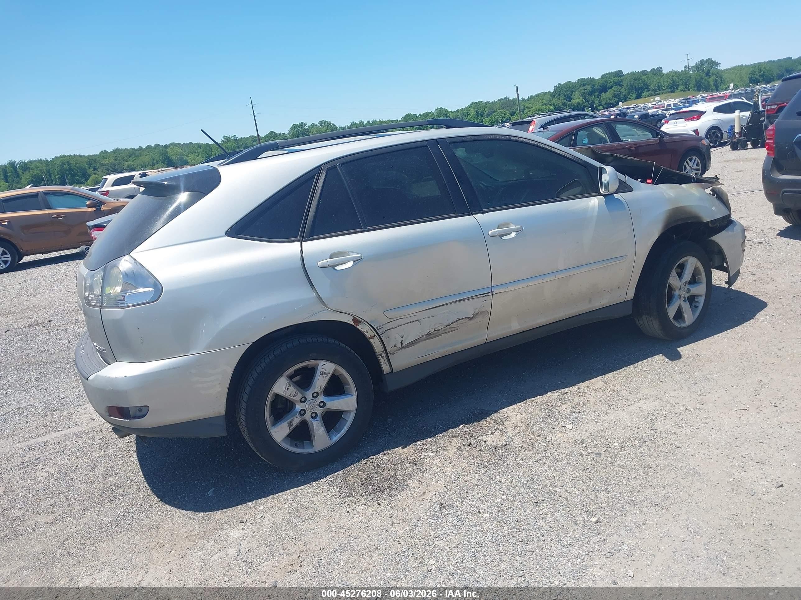 2004 Lexus Rx 330 Silver vin: 2T2HA31UX4C034604