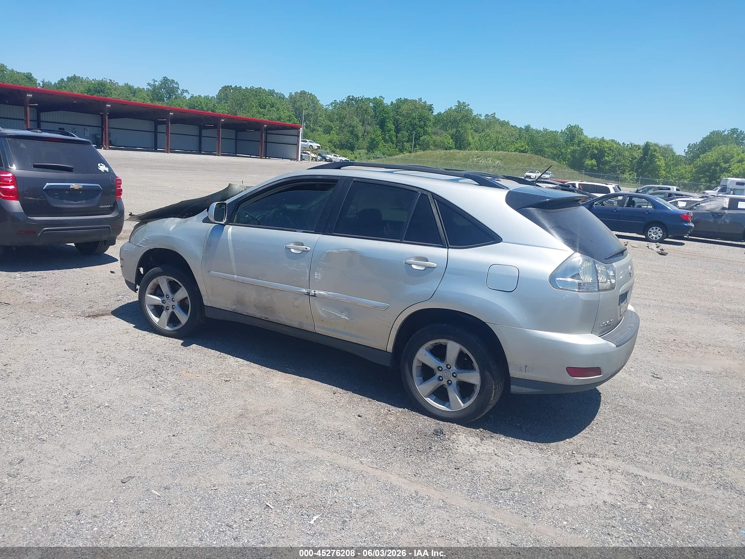 2004 Lexus Rx 330 Silver vin: 2T2HA31UX4C034604