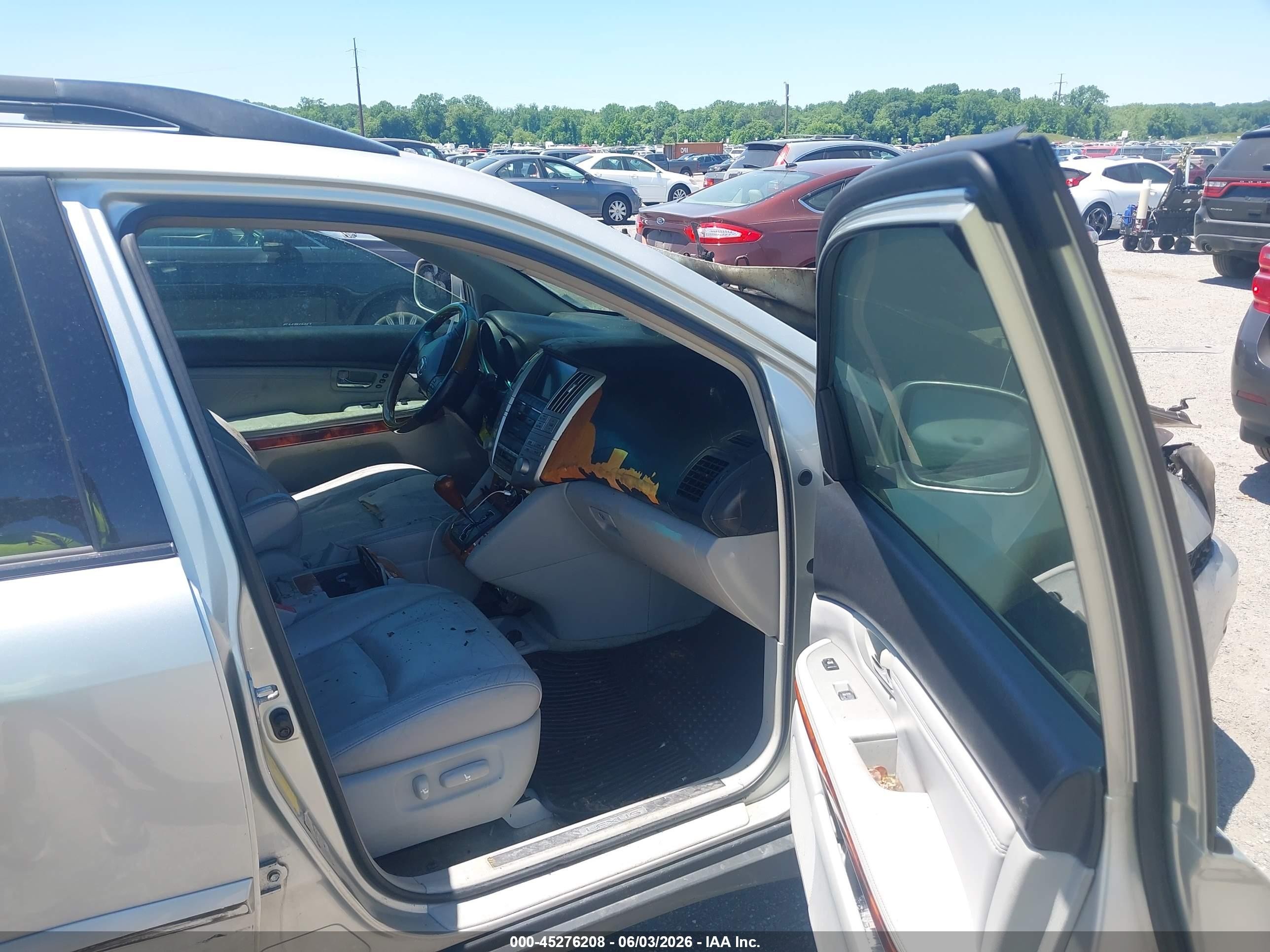 2004 Lexus Rx 330 Silver vin: 2T2HA31UX4C034604