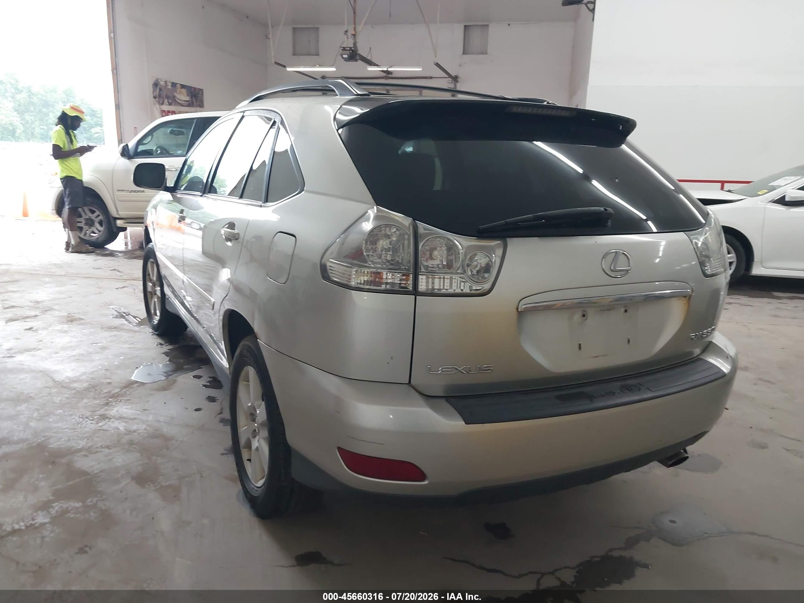 2005 Lexus Rx 330   Silver vin: 2T2HA31UX5C042395