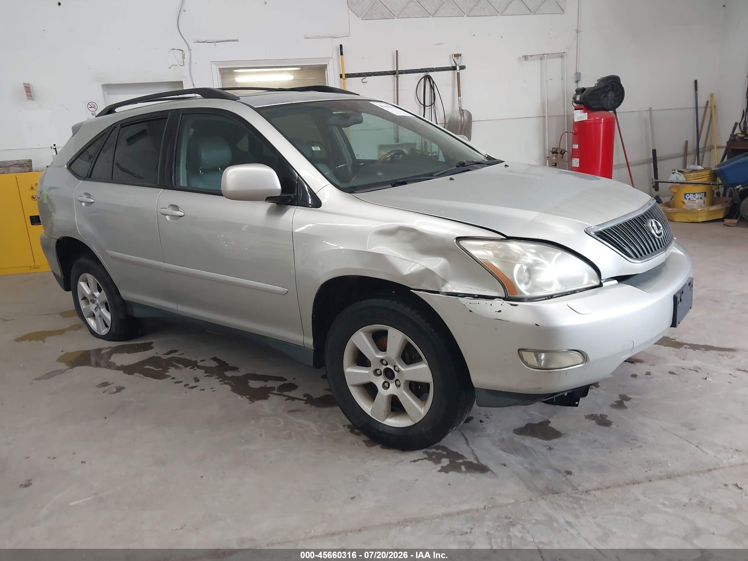 2005 Lexus Rx 330   Silver vin: 2T2HA31UX5C042395