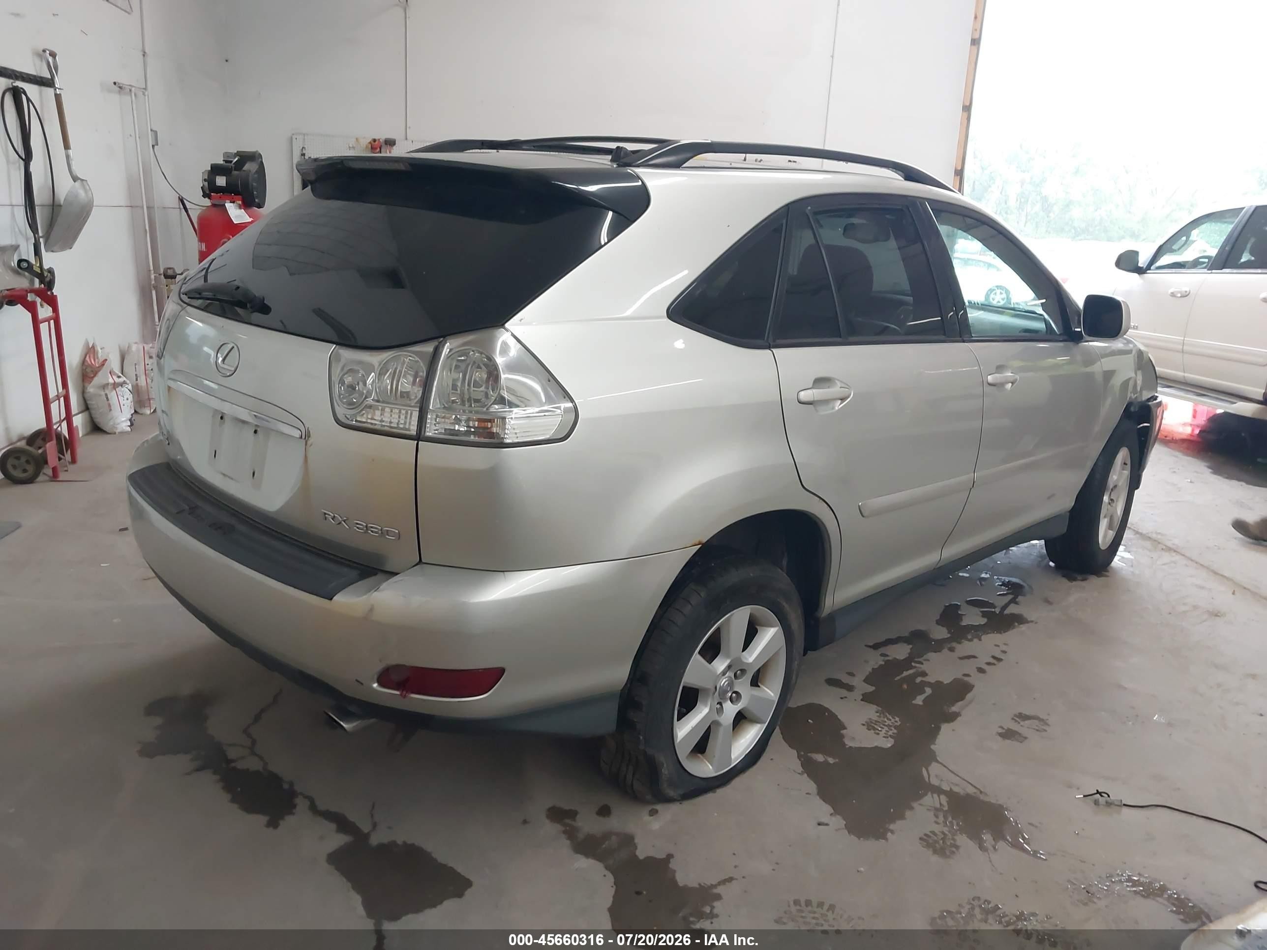 2005 Lexus Rx 330   Silver vin: 2T2HA31UX5C042395