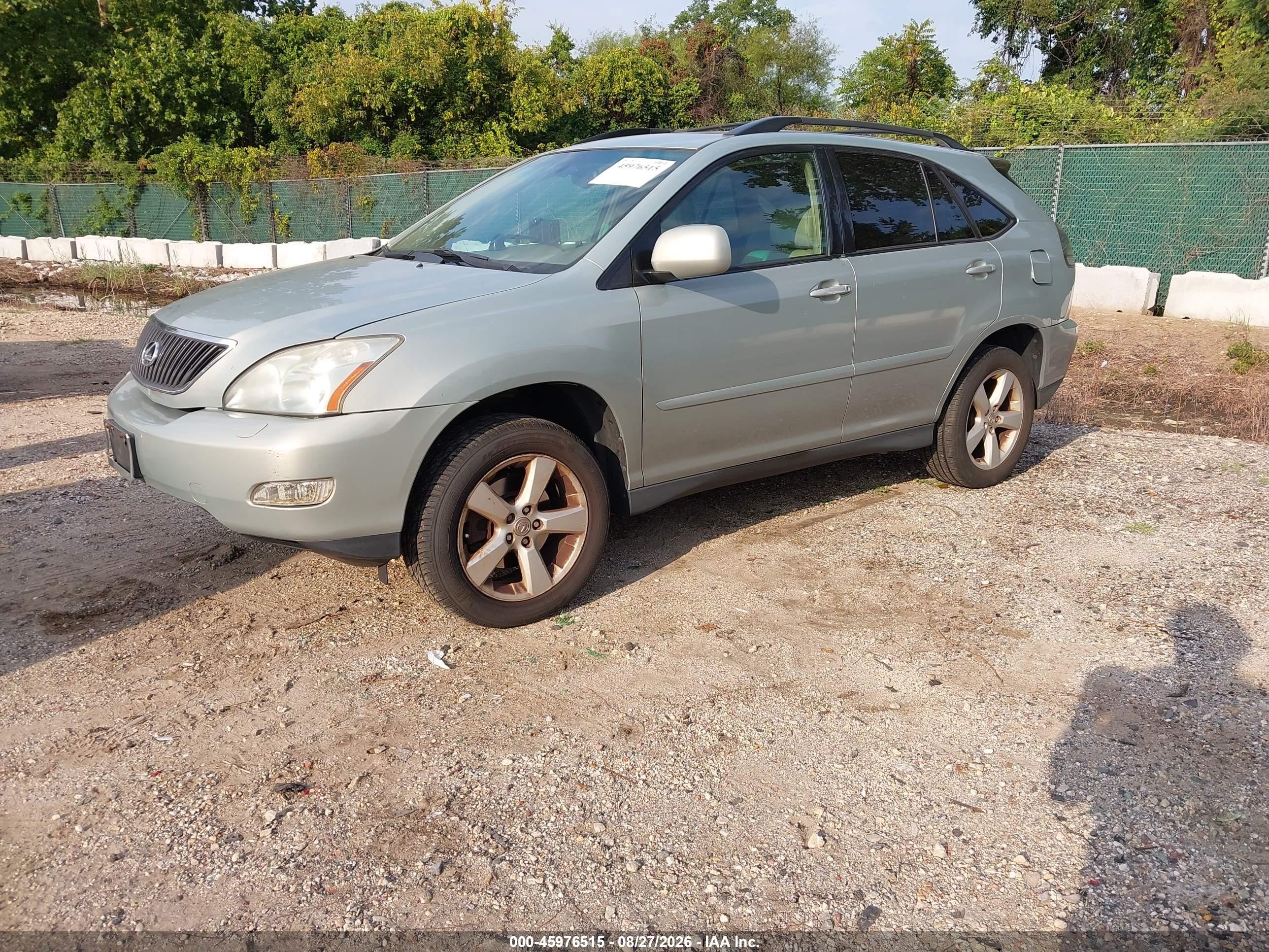 2005 Lexus Rx 330 Silver vin: 2T2HA31UX5C050562