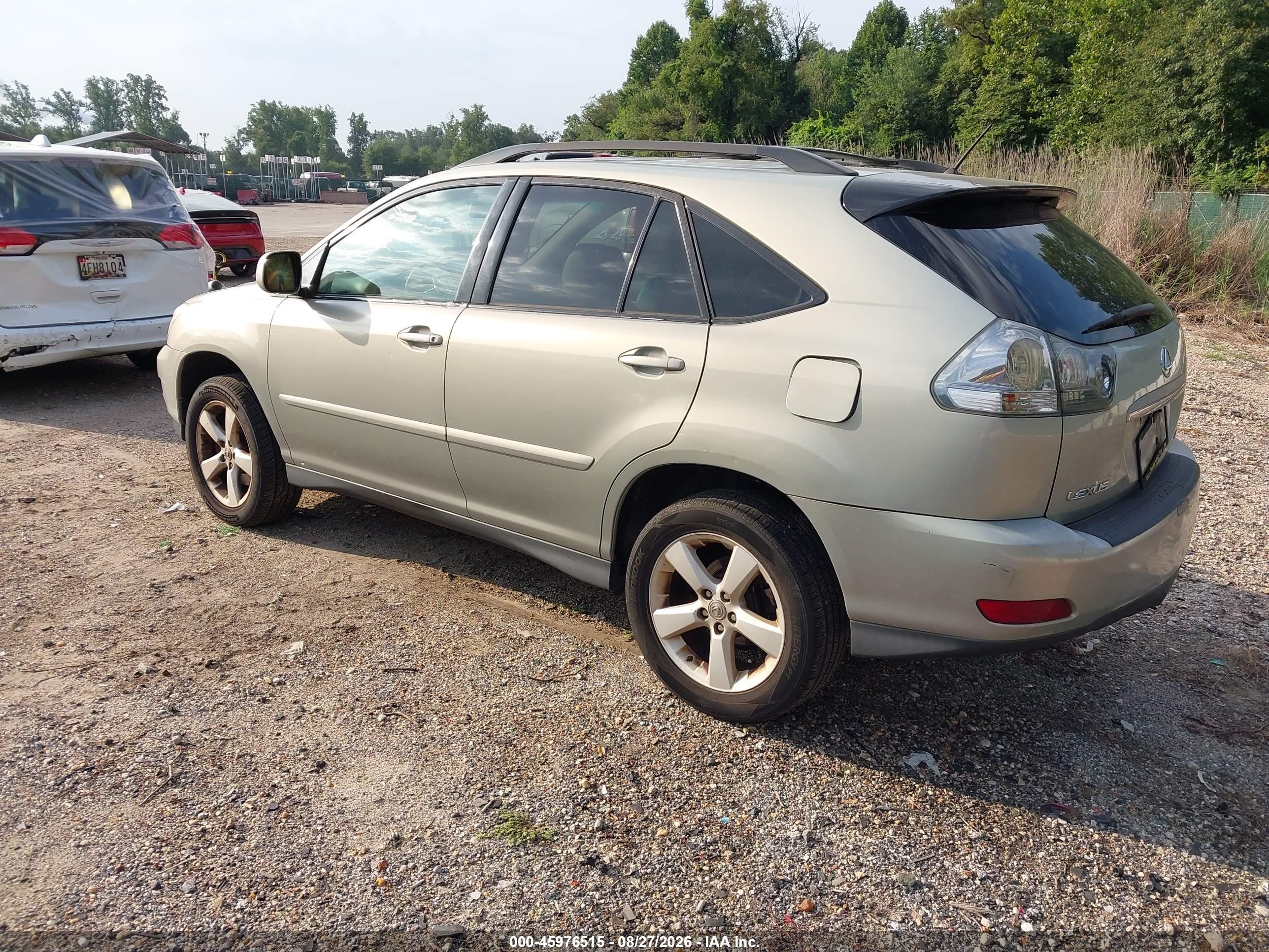 2005 Lexus Rx 330 Silver vin: 2T2HA31UX5C050562