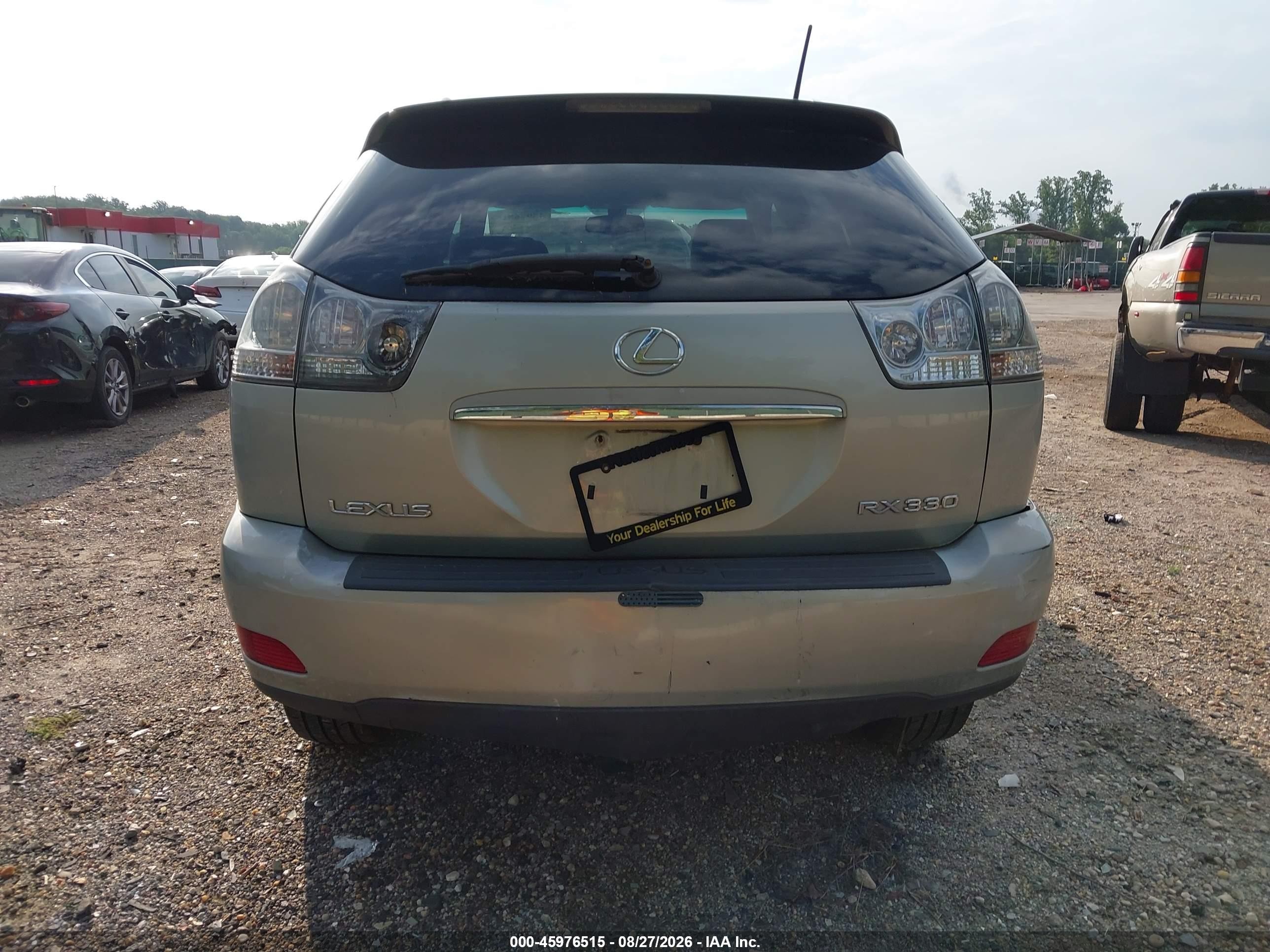 2005 Lexus Rx 330 Silver vin: 2T2HA31UX5C050562