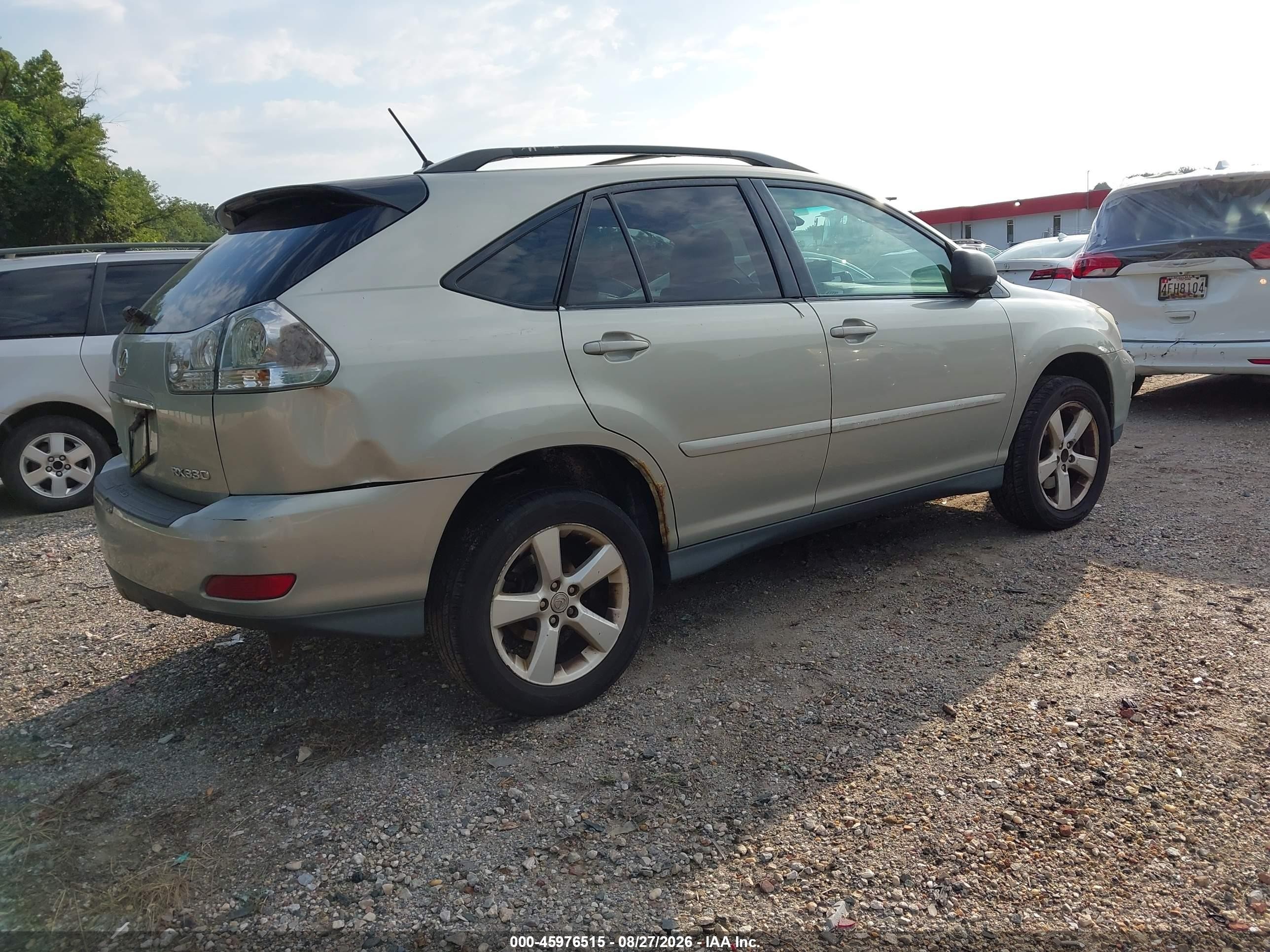 2005 Lexus Rx 330 Silver vin: 2T2HA31UX5C050562