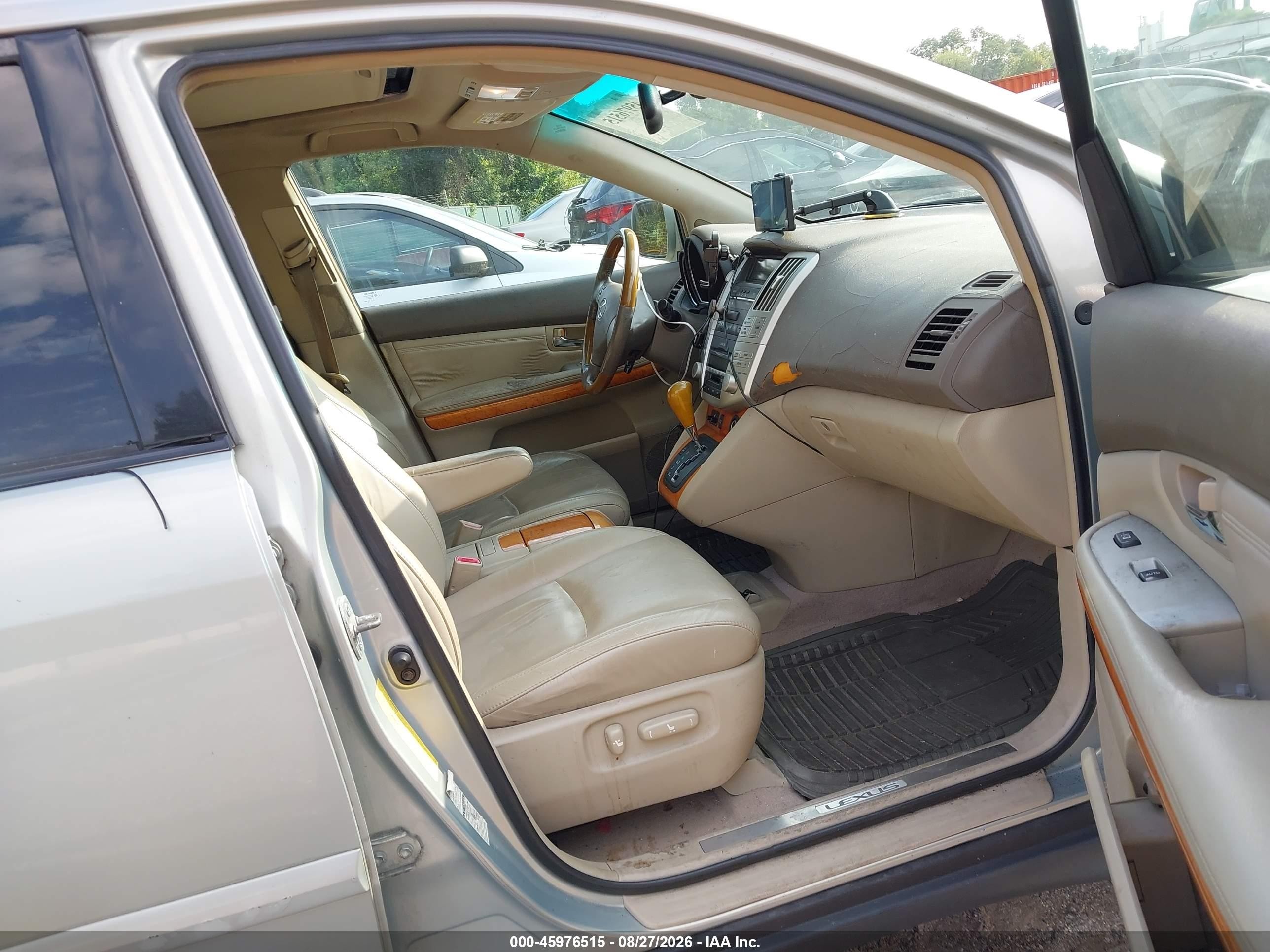 2005 Lexus Rx 330 Silver vin: 2T2HA31UX5C050562