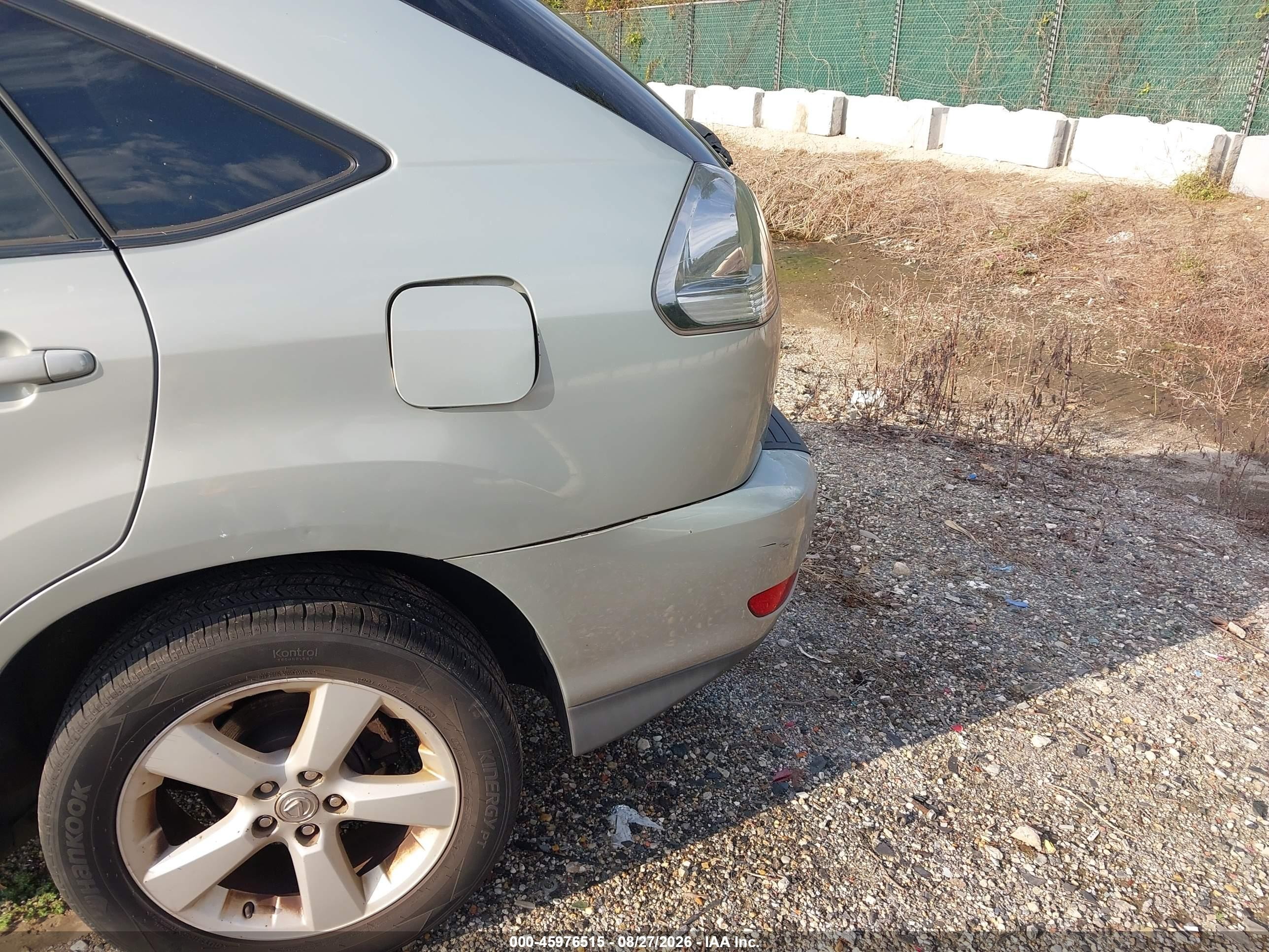 2005 Lexus Rx 330 Silver vin: 2T2HA31UX5C050562