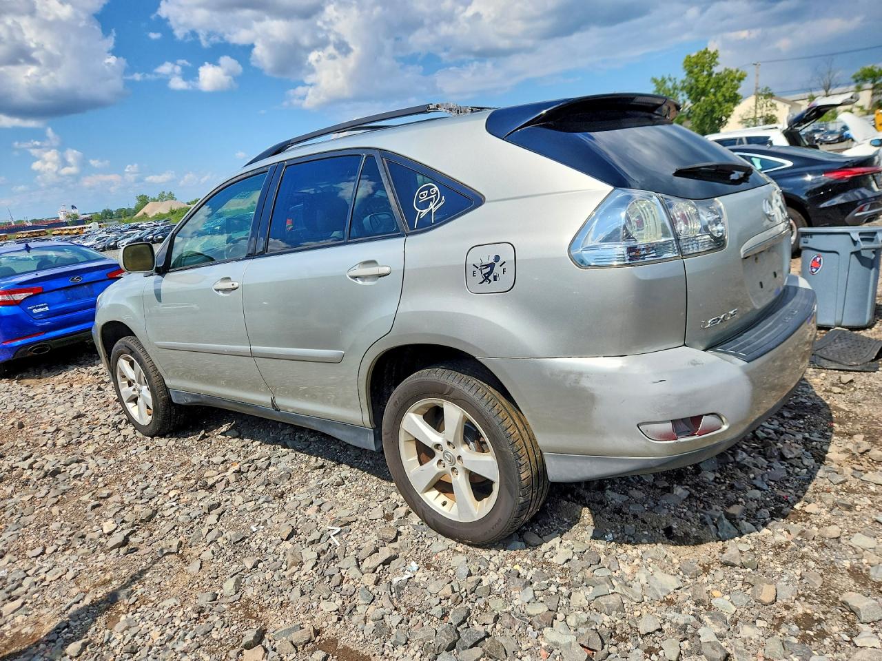 2005 Lexus Rx 330 Silver vin: 2T2HA31UX5C053798