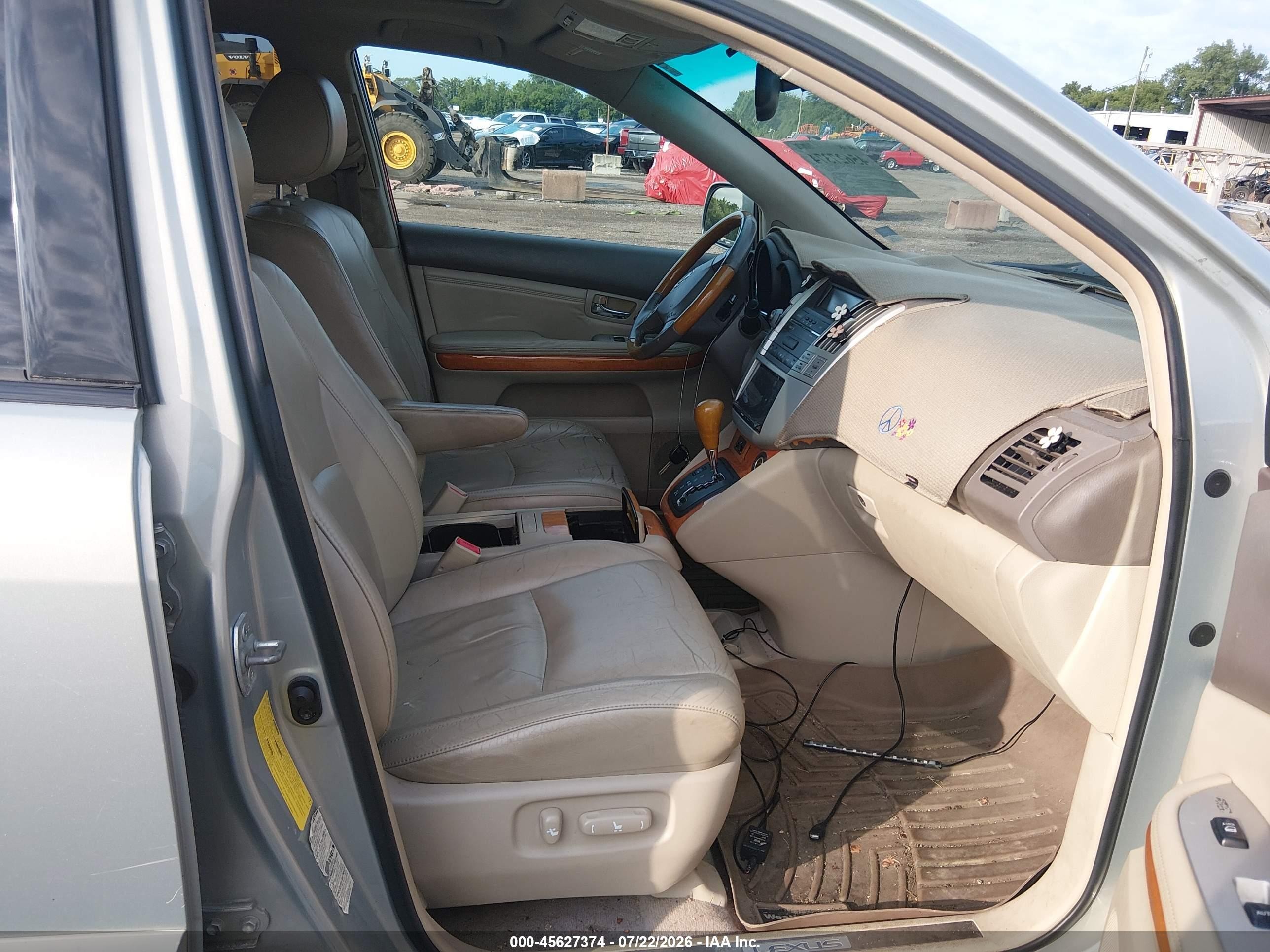2005 Lexus Rx 330   Silver vin: 2T2HA31UX5C055616