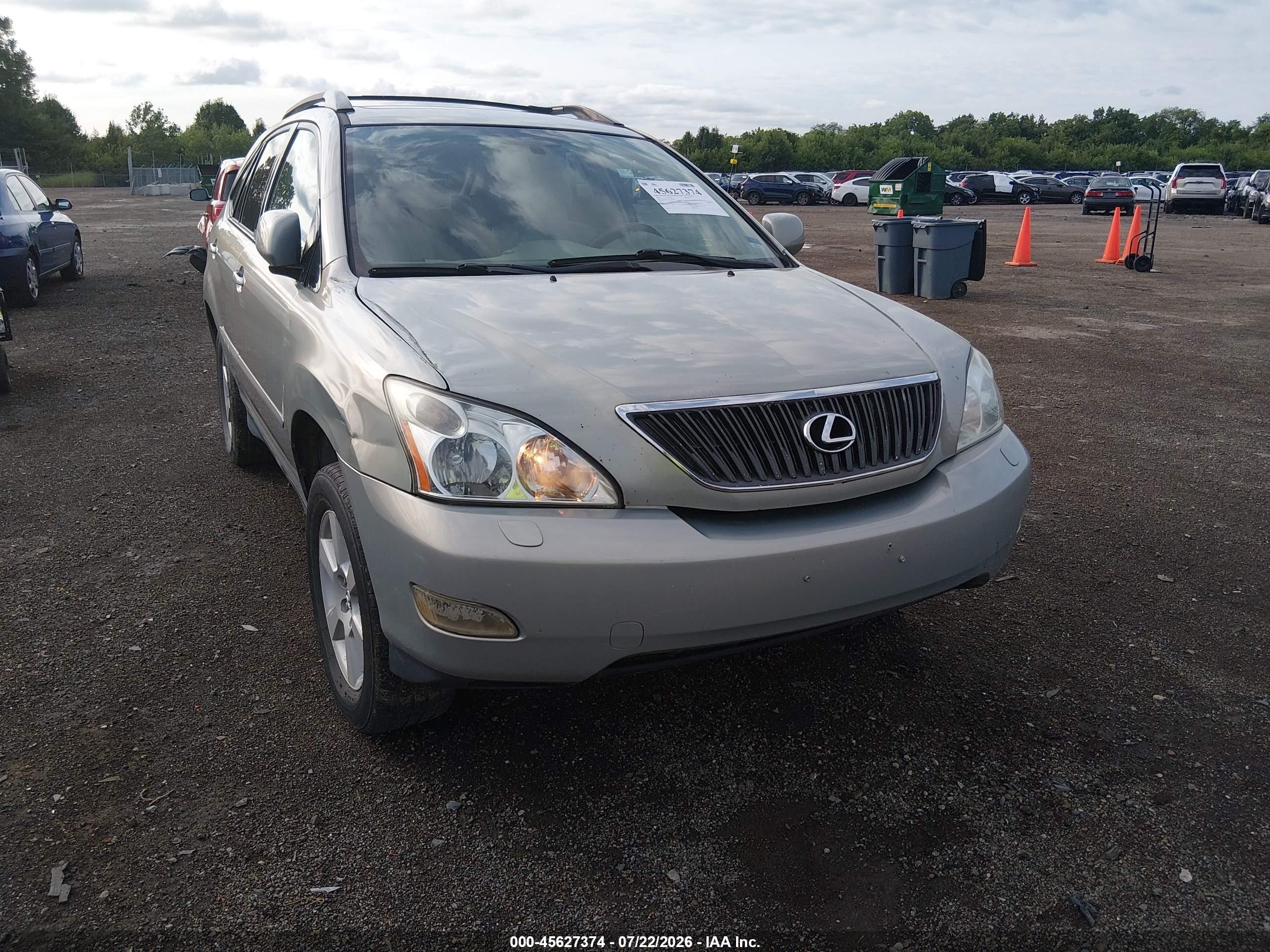 2005 Lexus Rx 330   Silver vin: 2T2HA31UX5C055616
