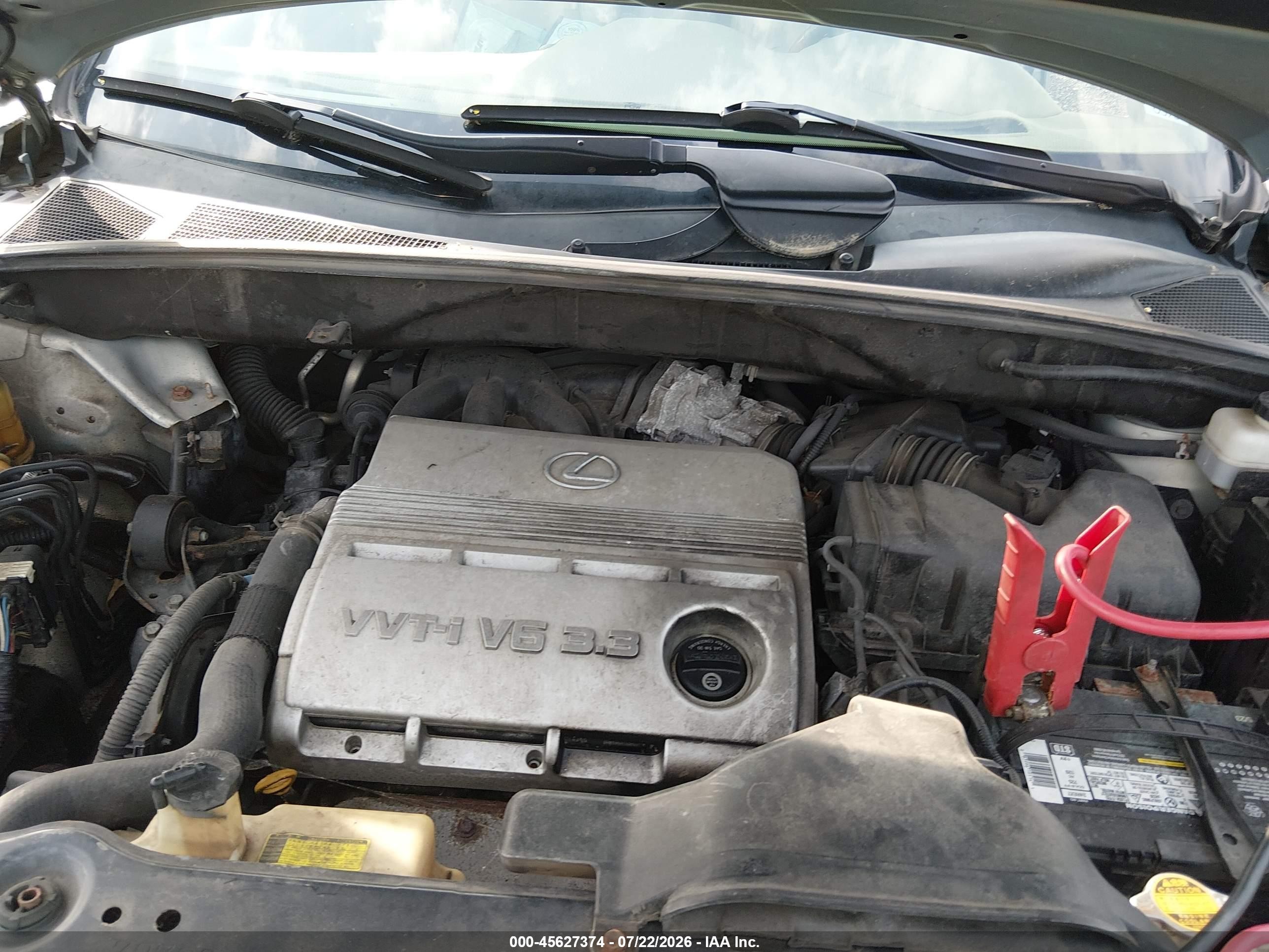 2005 Lexus Rx 330   Silver vin: 2T2HA31UX5C055616
