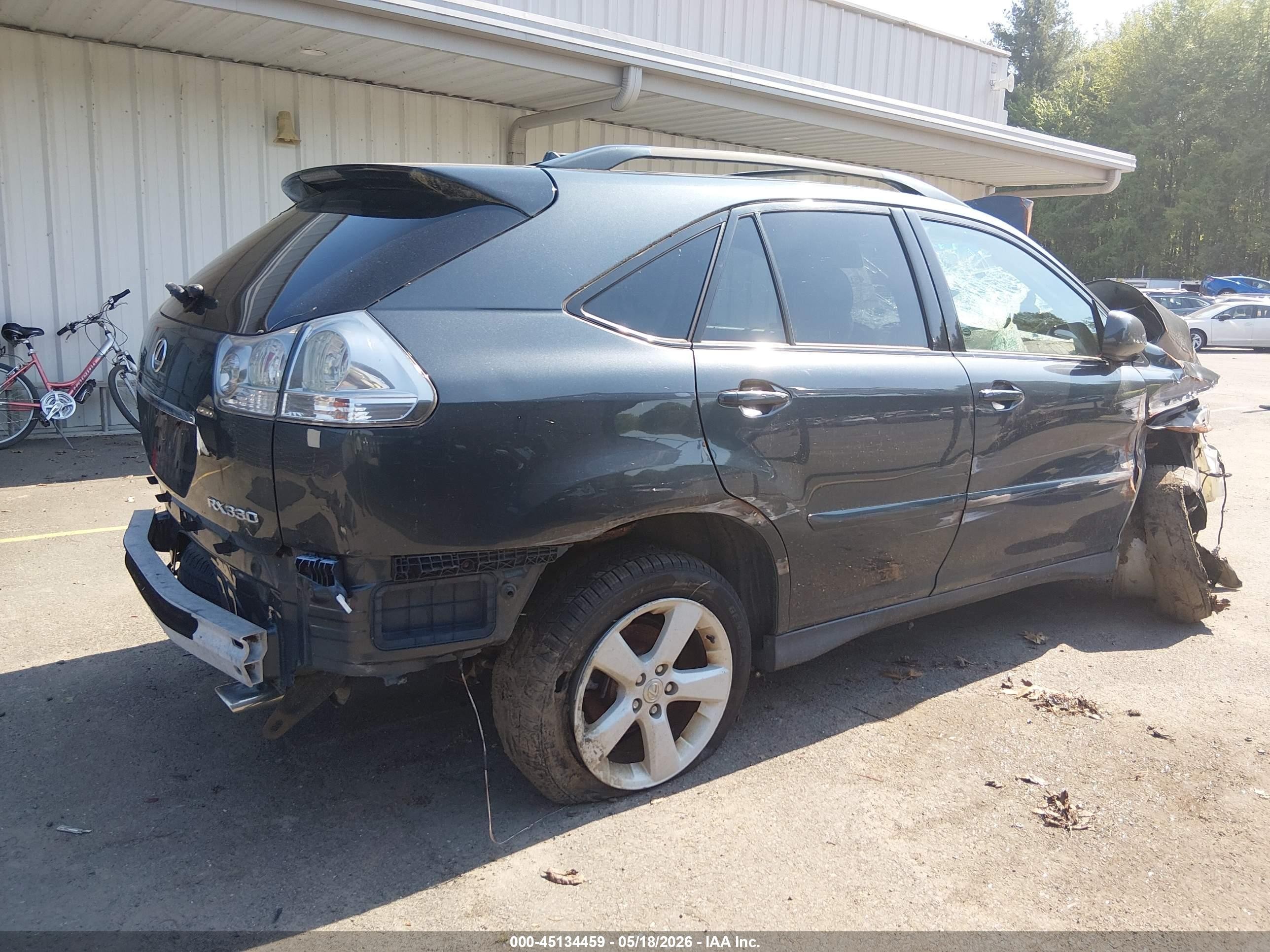 2005 Lexus Rx 330   Gray vin: 2T2HA31UX5C076207